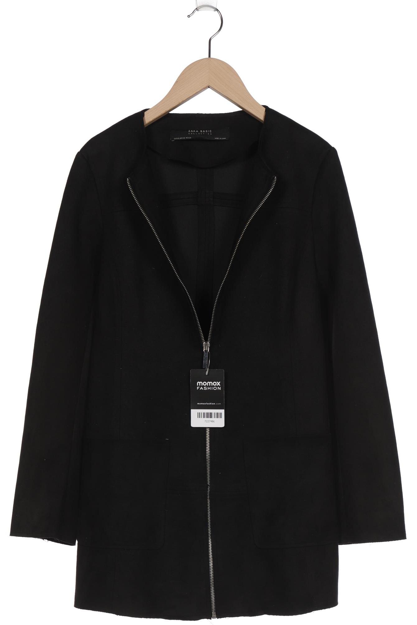 

ZARA Damen Mantel, schwarz