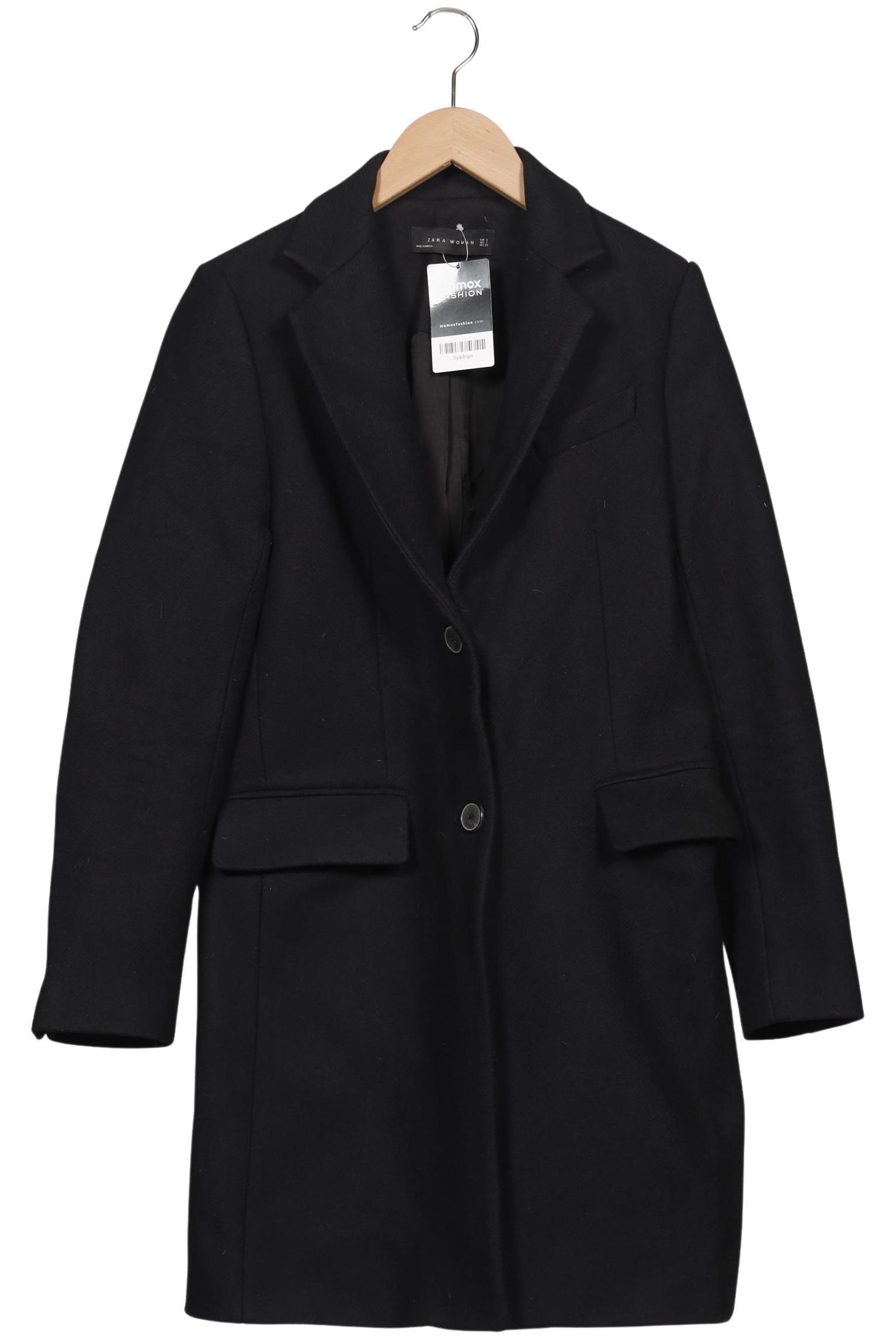 

Zara Damen Mantel, schwarz, Gr. 36