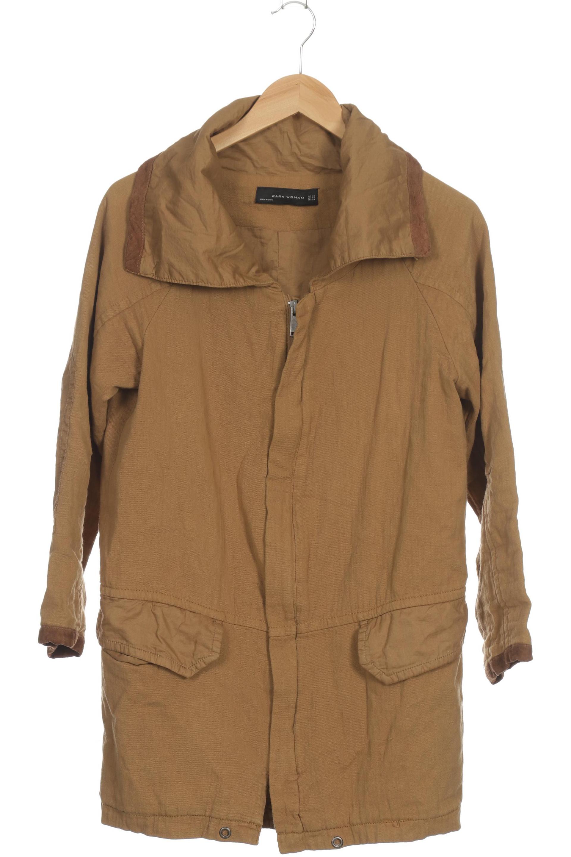 

Zara Damen Mantel, beige, Gr.