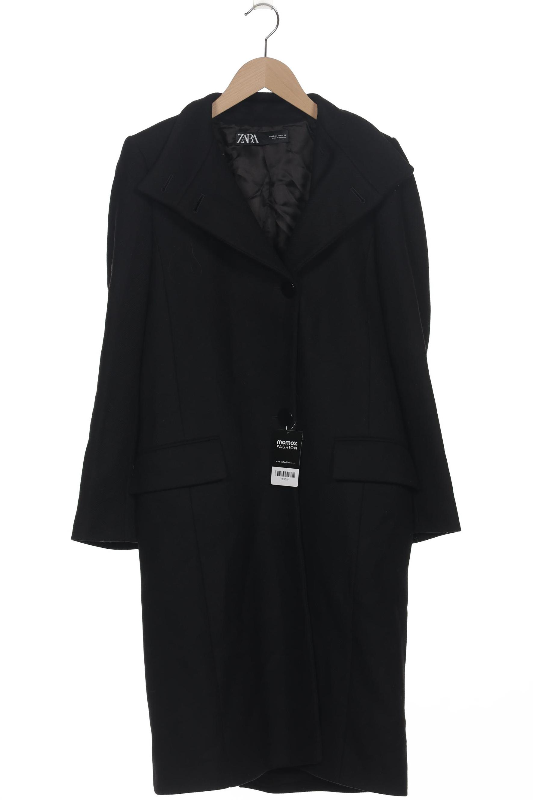 

Zara Damen Mantel, schwarz, Gr. 34