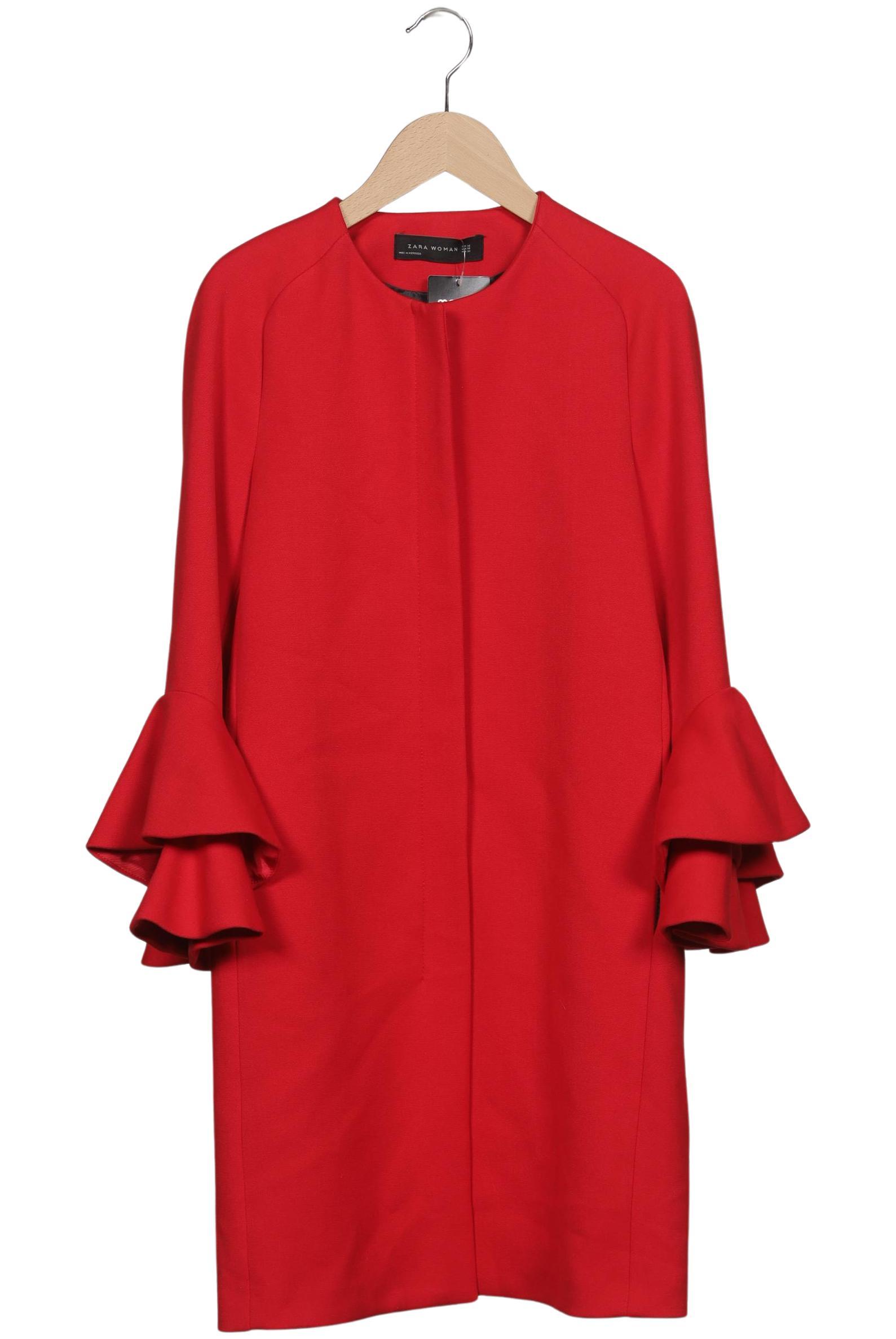 

Zara Damen Mantel, rot, Gr. 34
