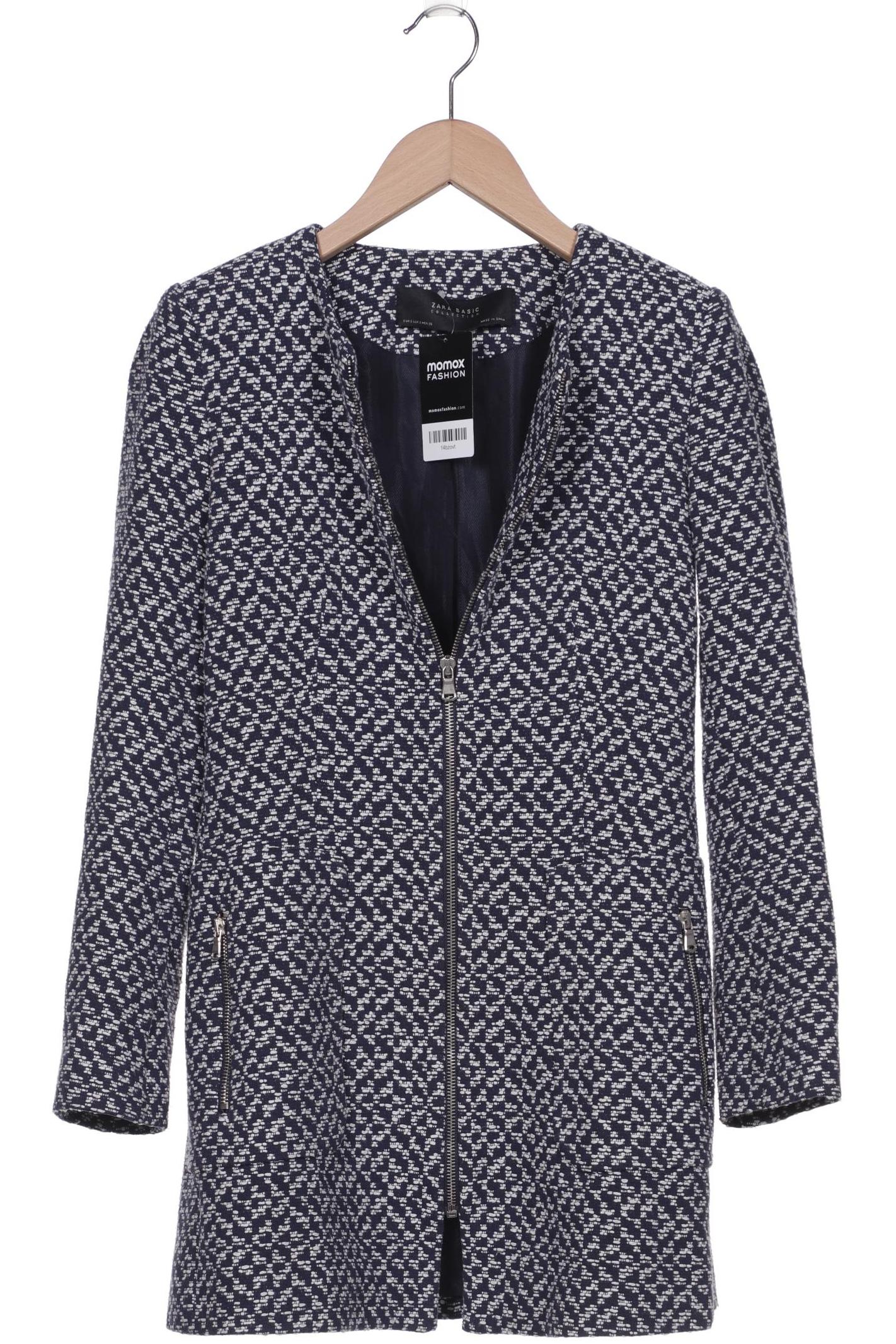 

ZARA Damen Mantel, marineblau