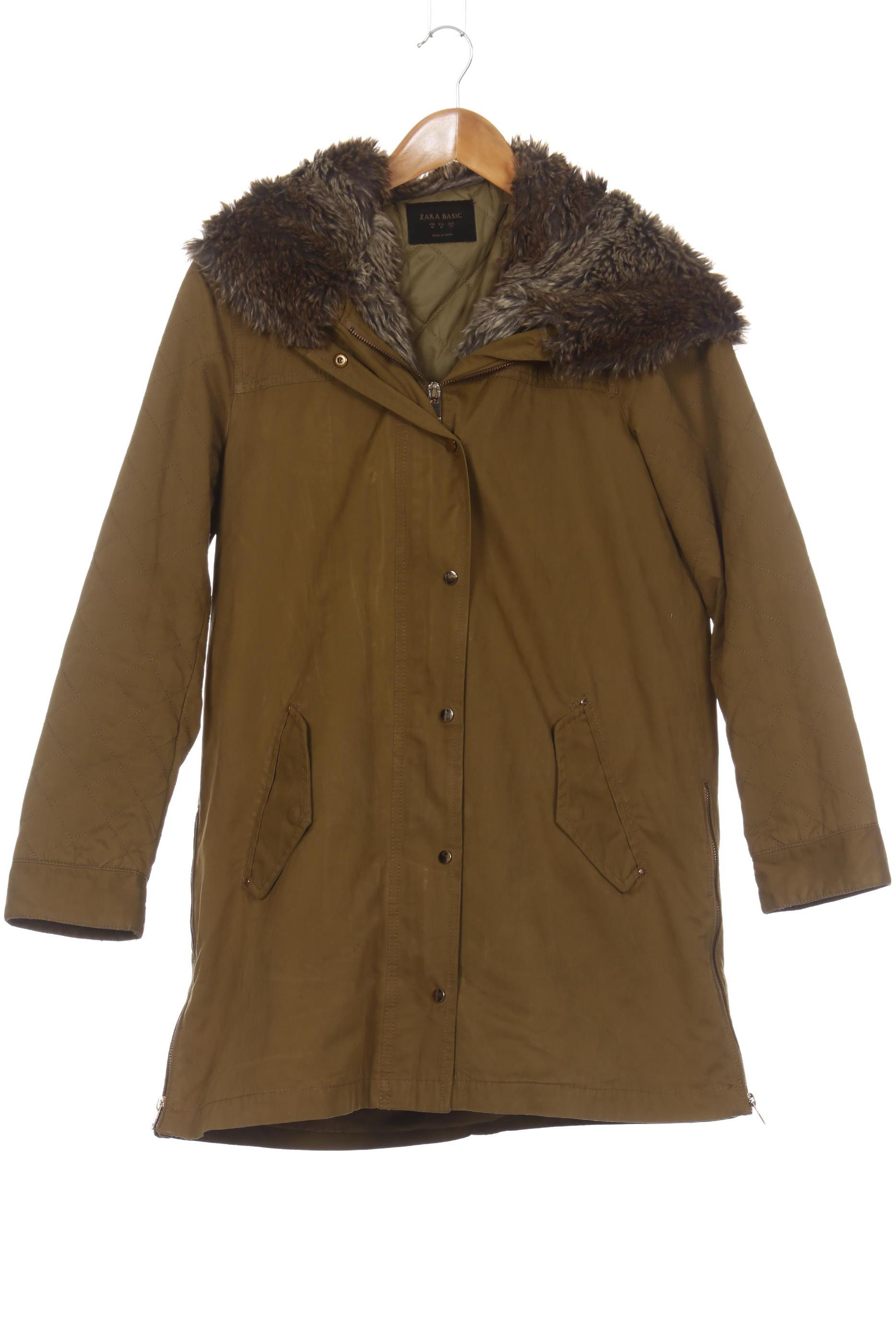 

Zara Damen Mantel, grün, Gr.