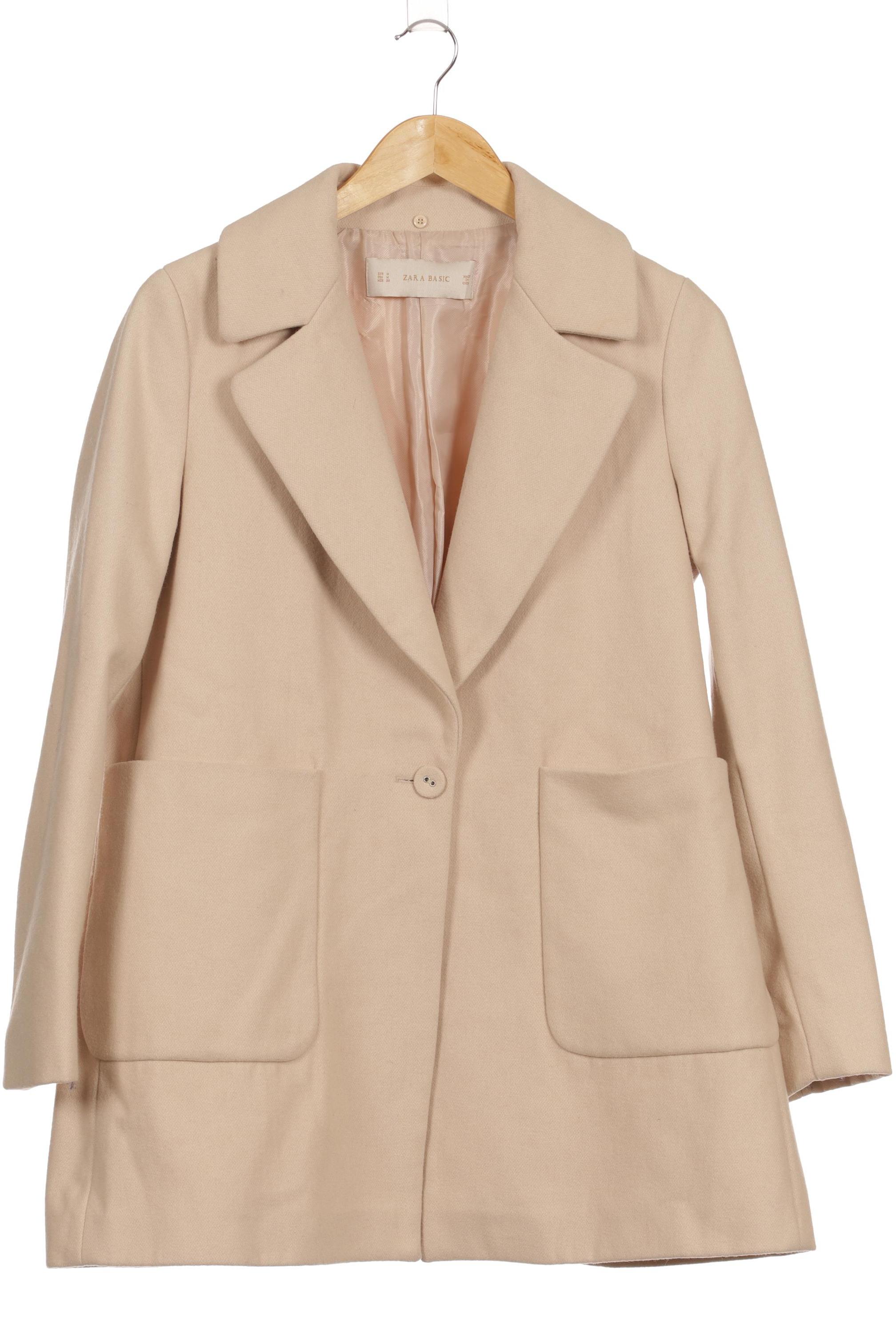 

Zara Damen Mantel, beige, Gr.