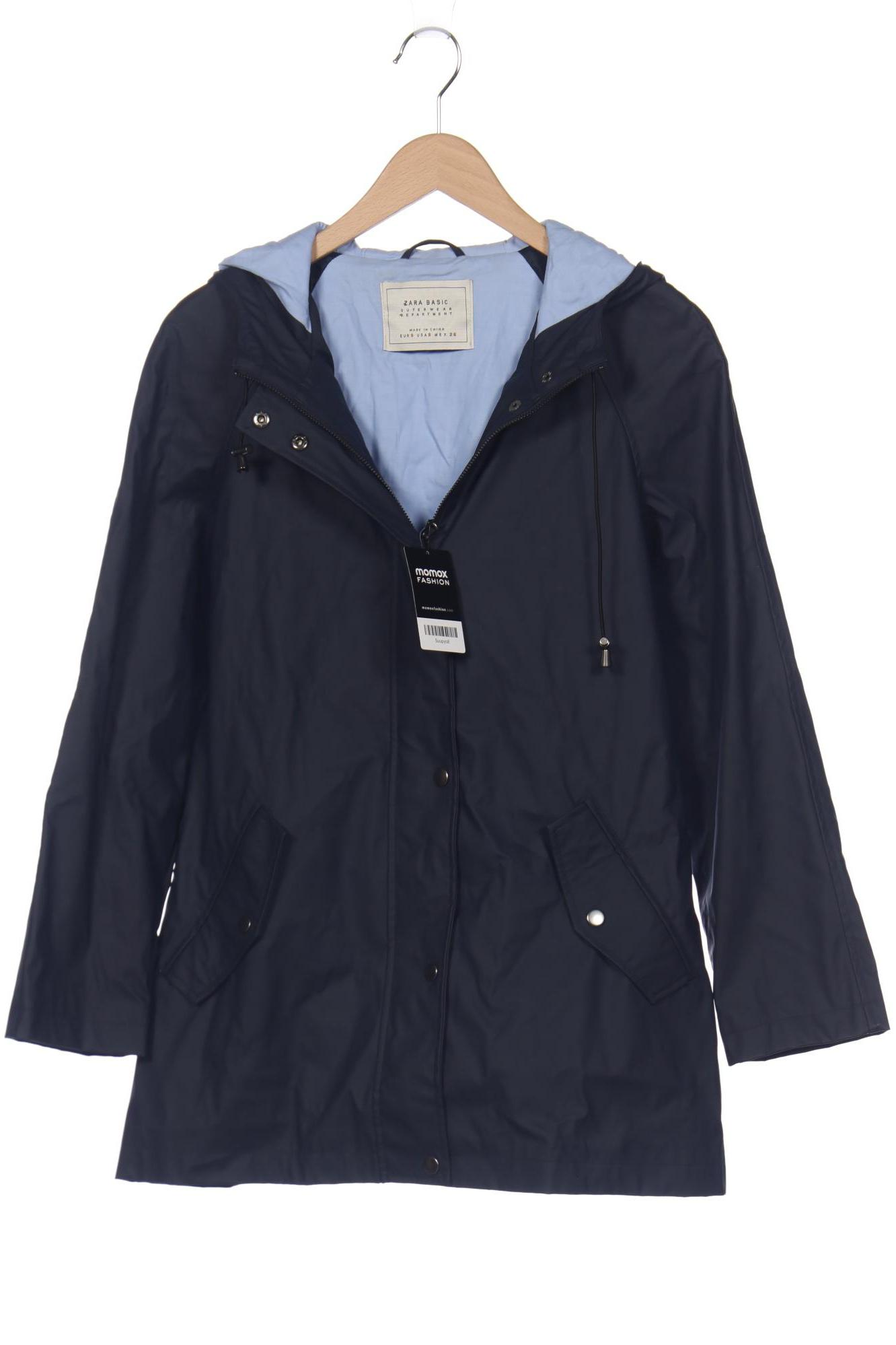 

Zara Damen Mantel, marineblau, Gr. 36