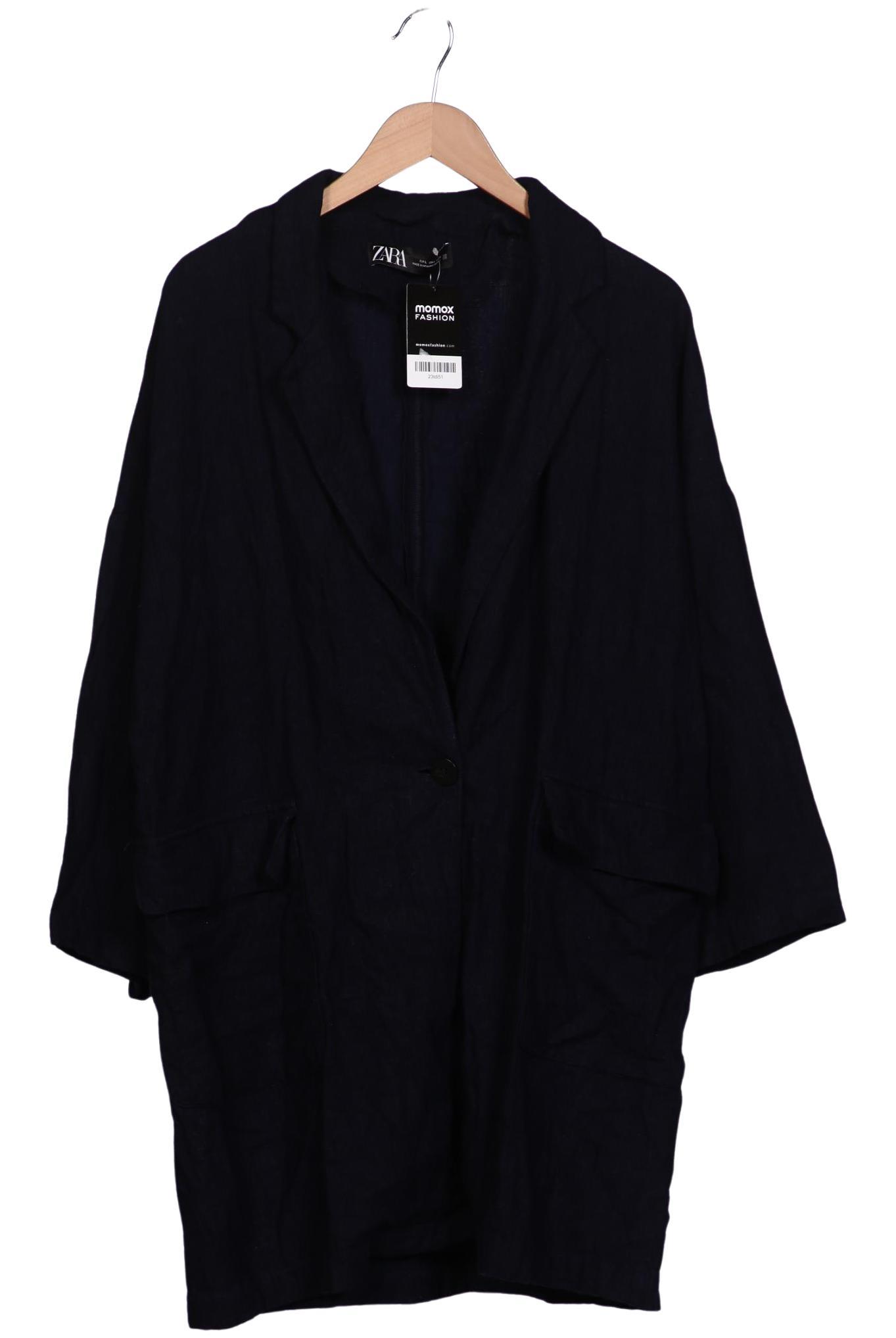 

Zara Damen Mantel, marineblau, Gr. 42