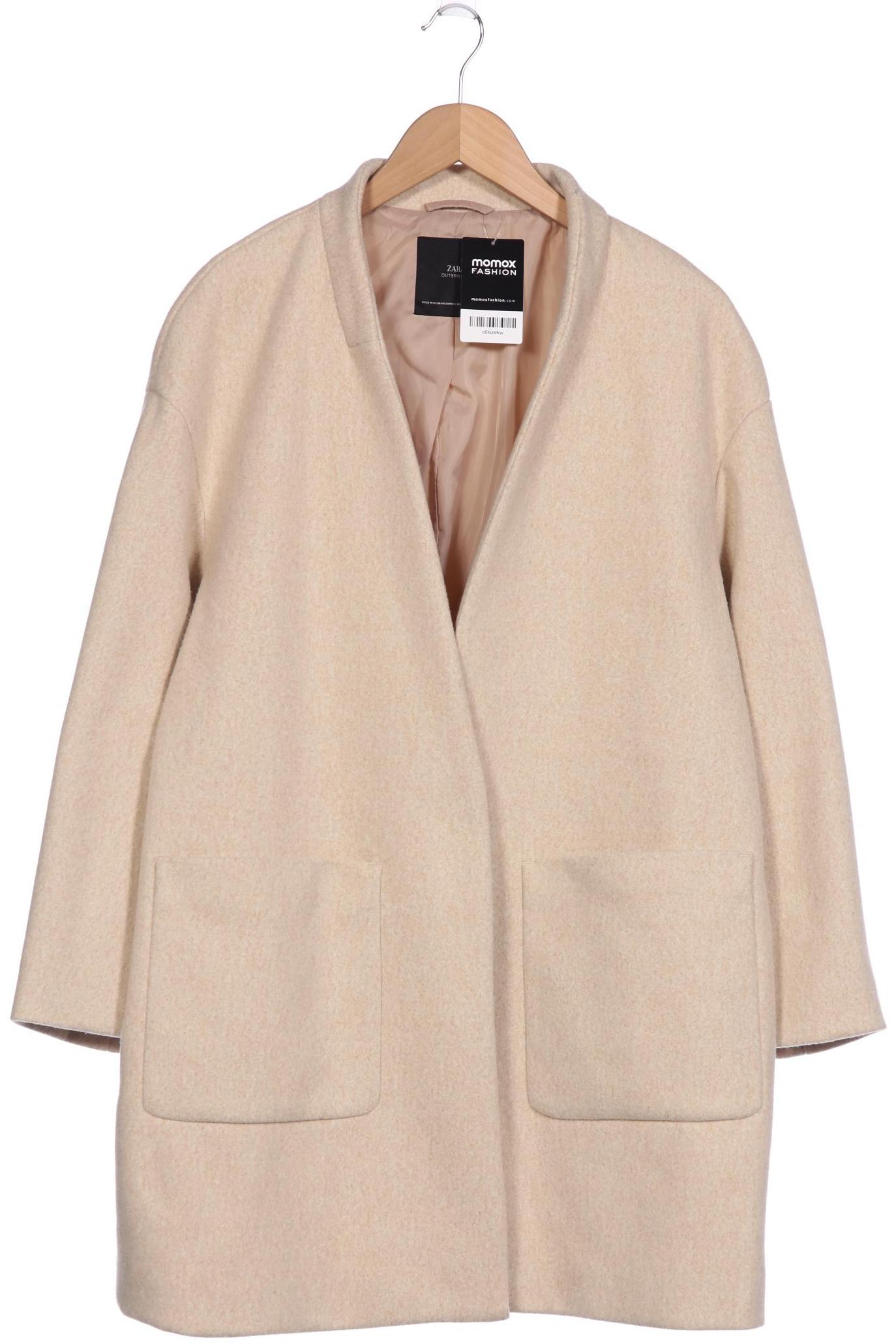

ZARA Damen Mantel, beige