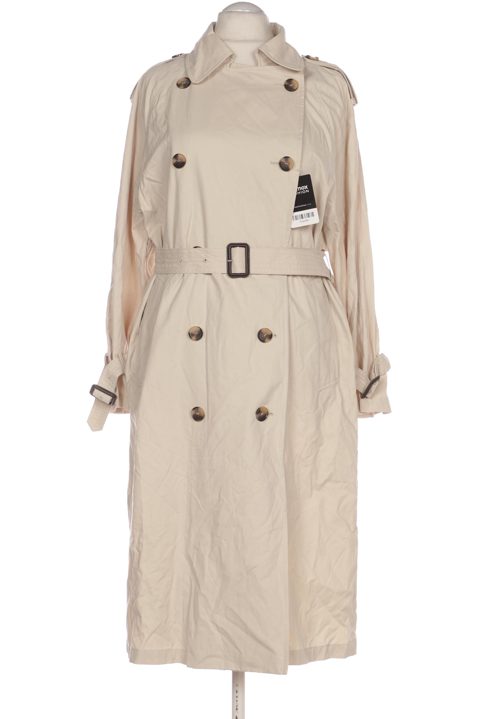 

ZARA Damen Mantel, cremeweiß