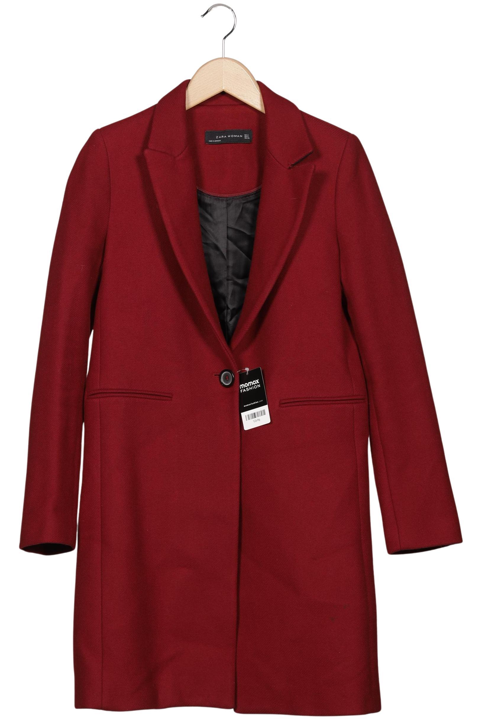 

Zara Damen Mantel, rot, Gr. 36