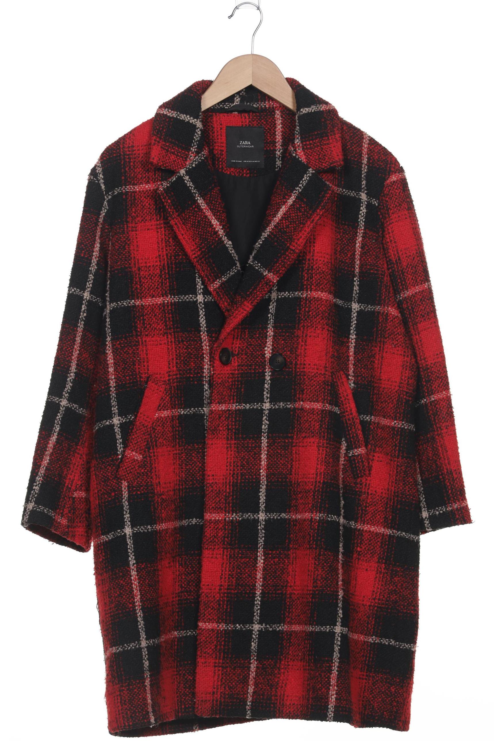

Zara Damen Mantel, rot, Gr. 38