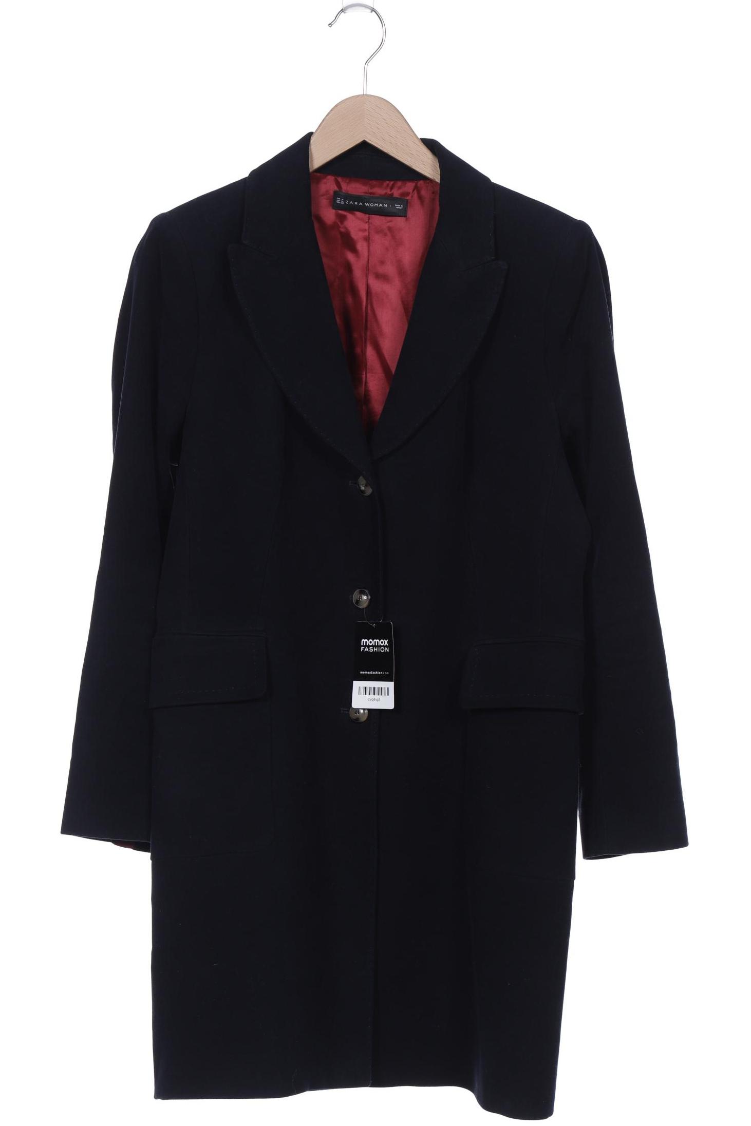 

Zara Damen Mantel, marineblau, Gr. 44