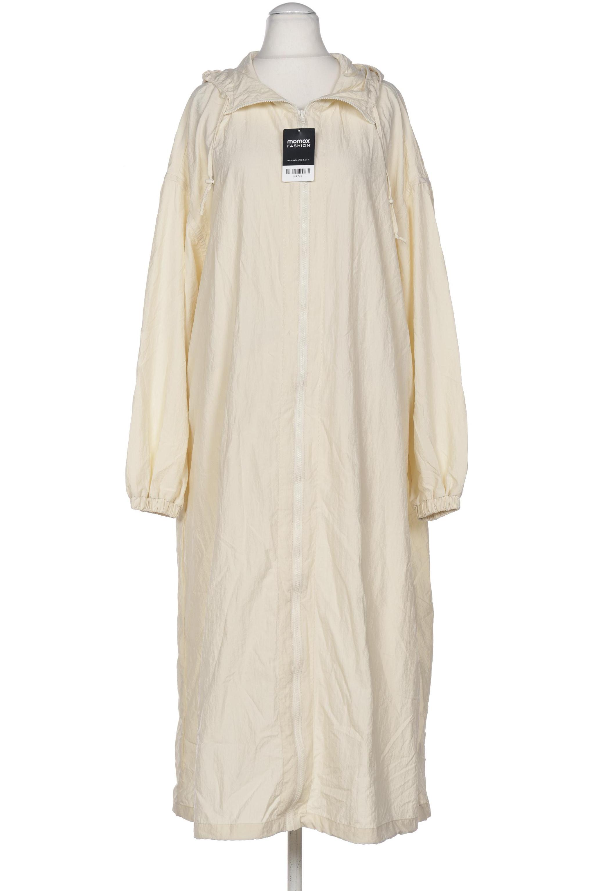 

ZARA Damen Mantel, cremeweiß