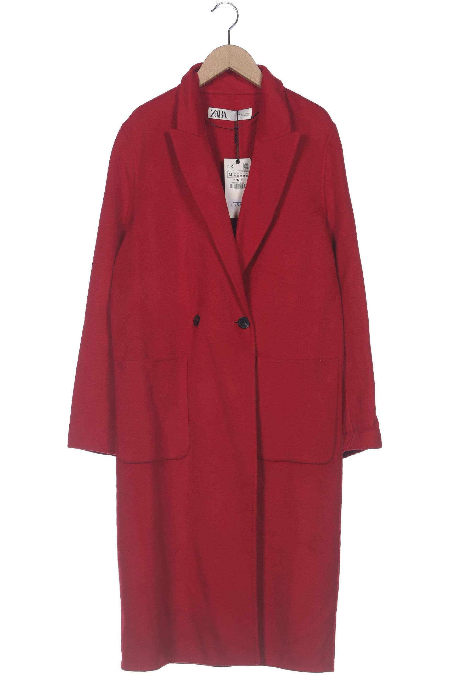 

Zara Damen Mantel, rot, Gr. 38