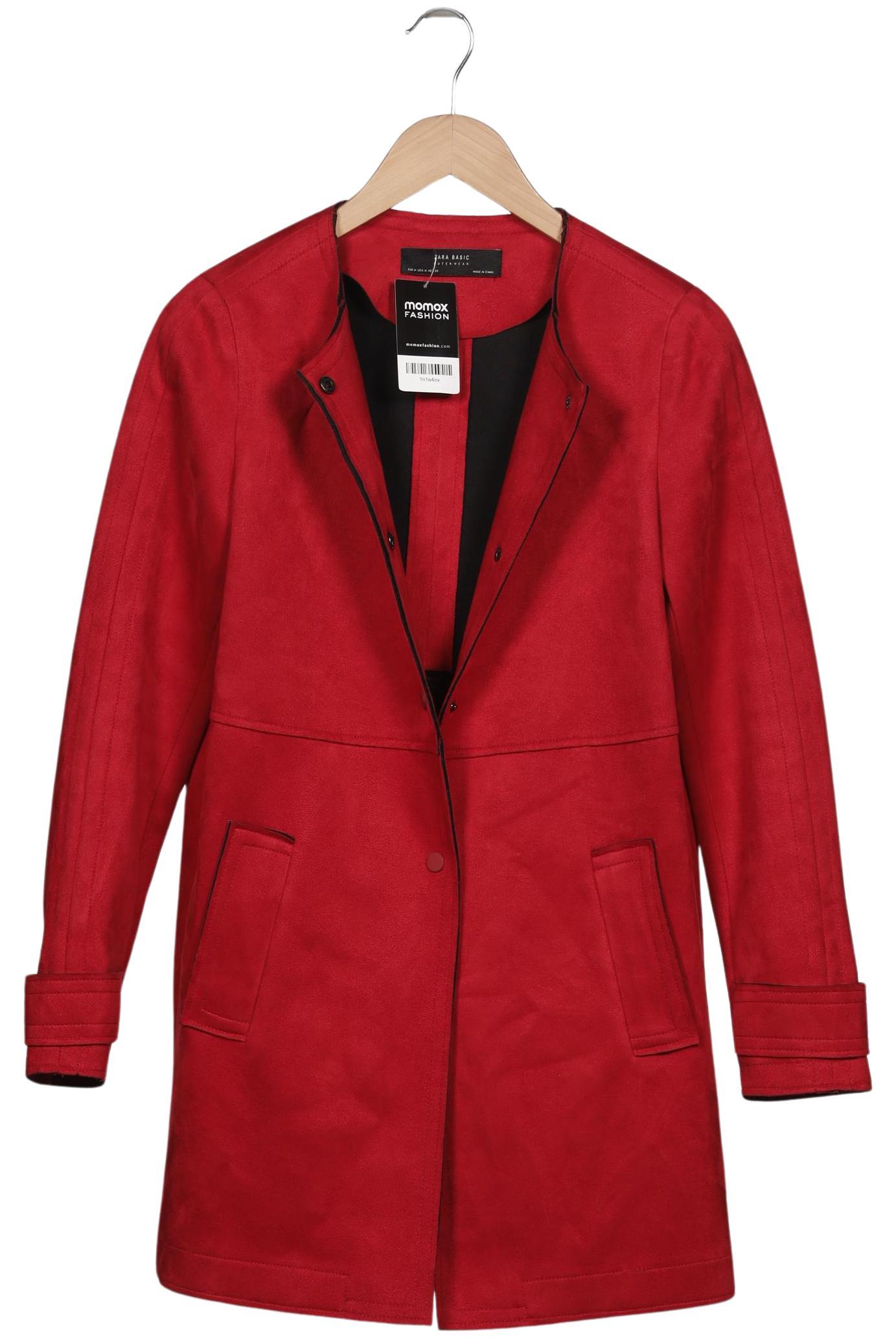

Zara Damen Mantel, rot, Gr. 38