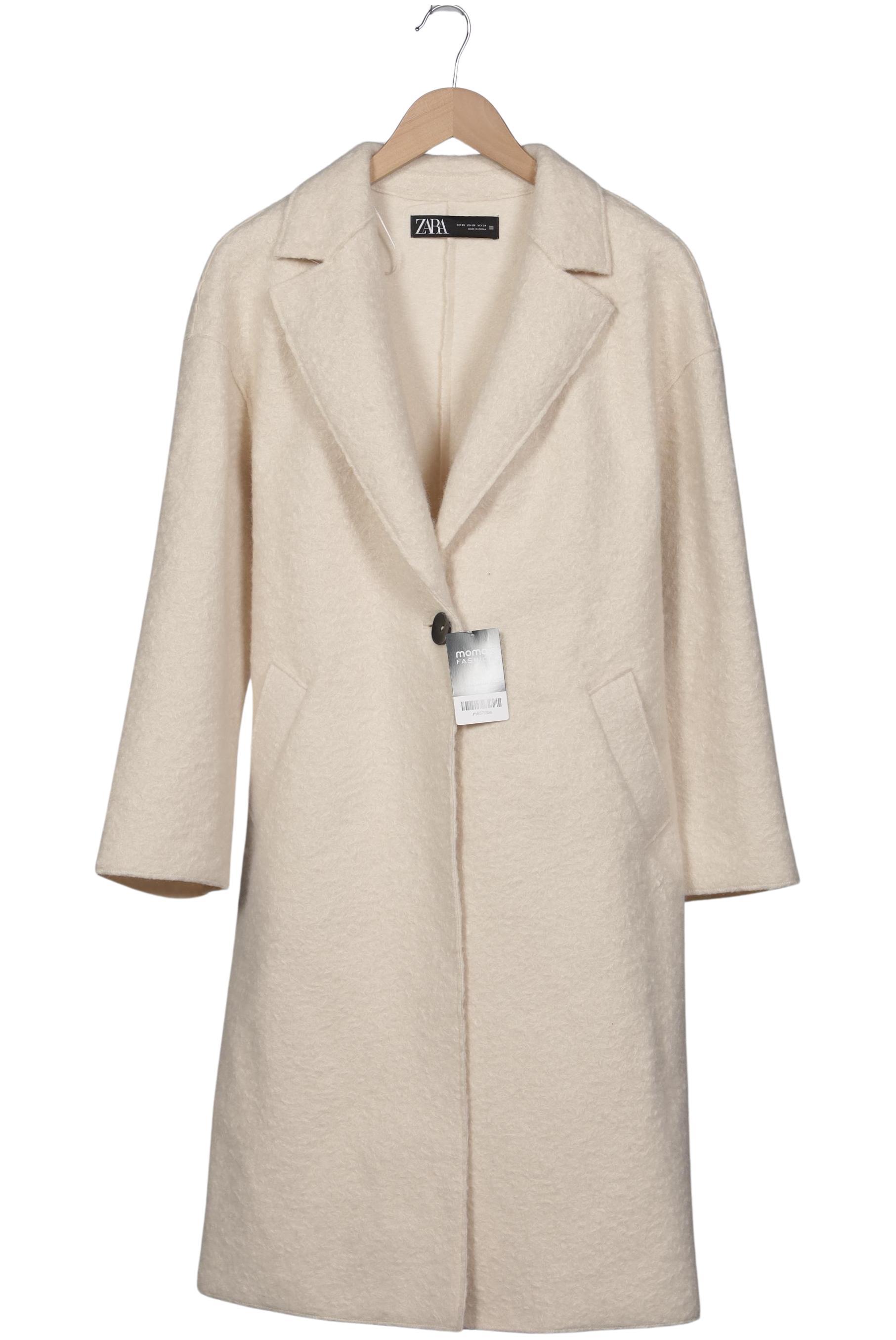 

Zara Damen Mantel, cremeweiß, Gr. 34