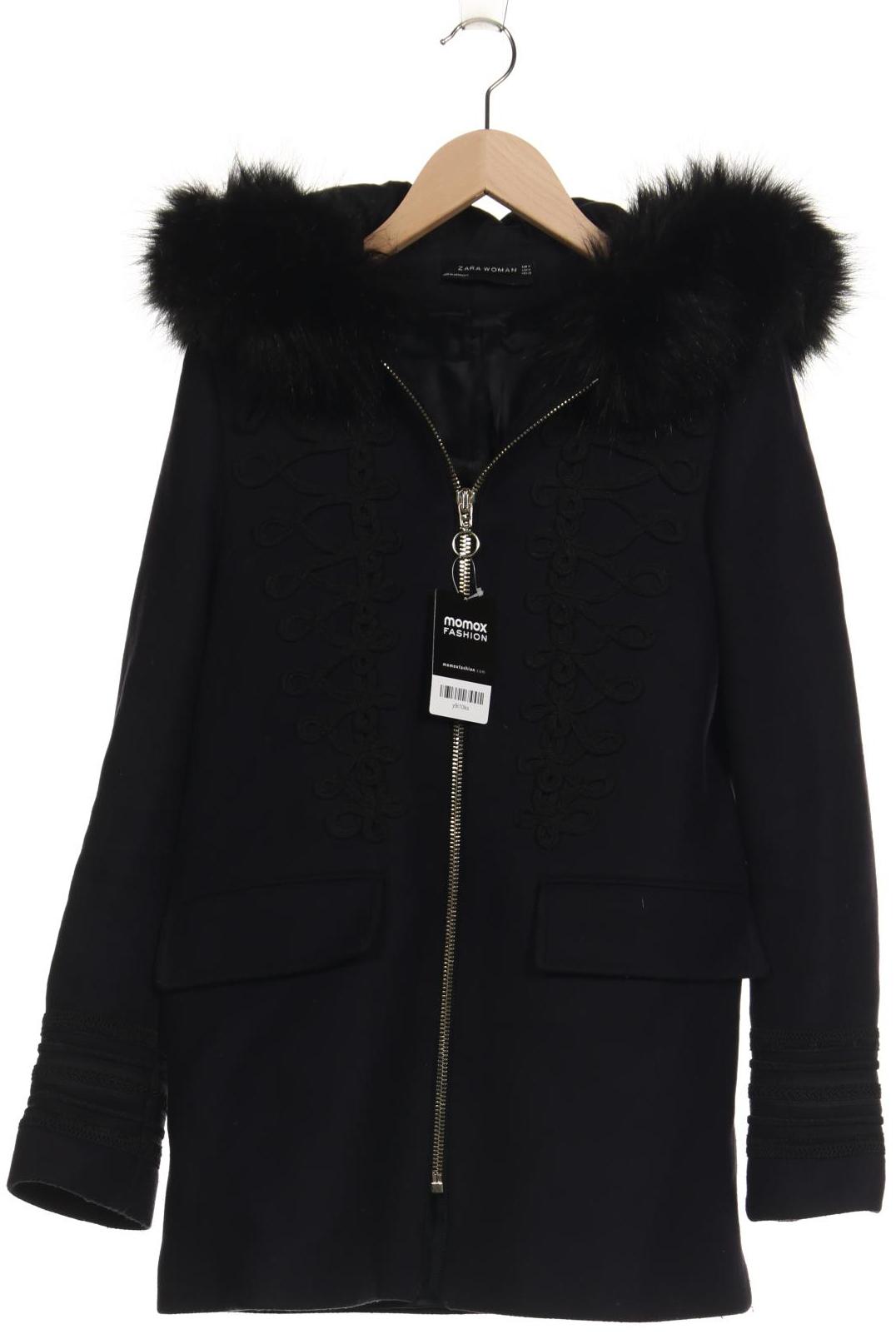 

Zara Damen Mantel, marineblau, Gr. 38