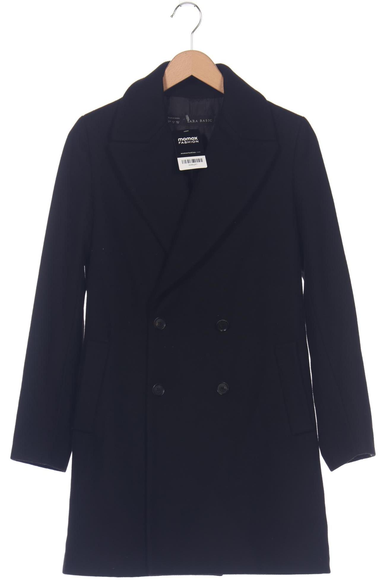 Thumbnail - Zara Damen Mantel, schwarz, Gr. 38