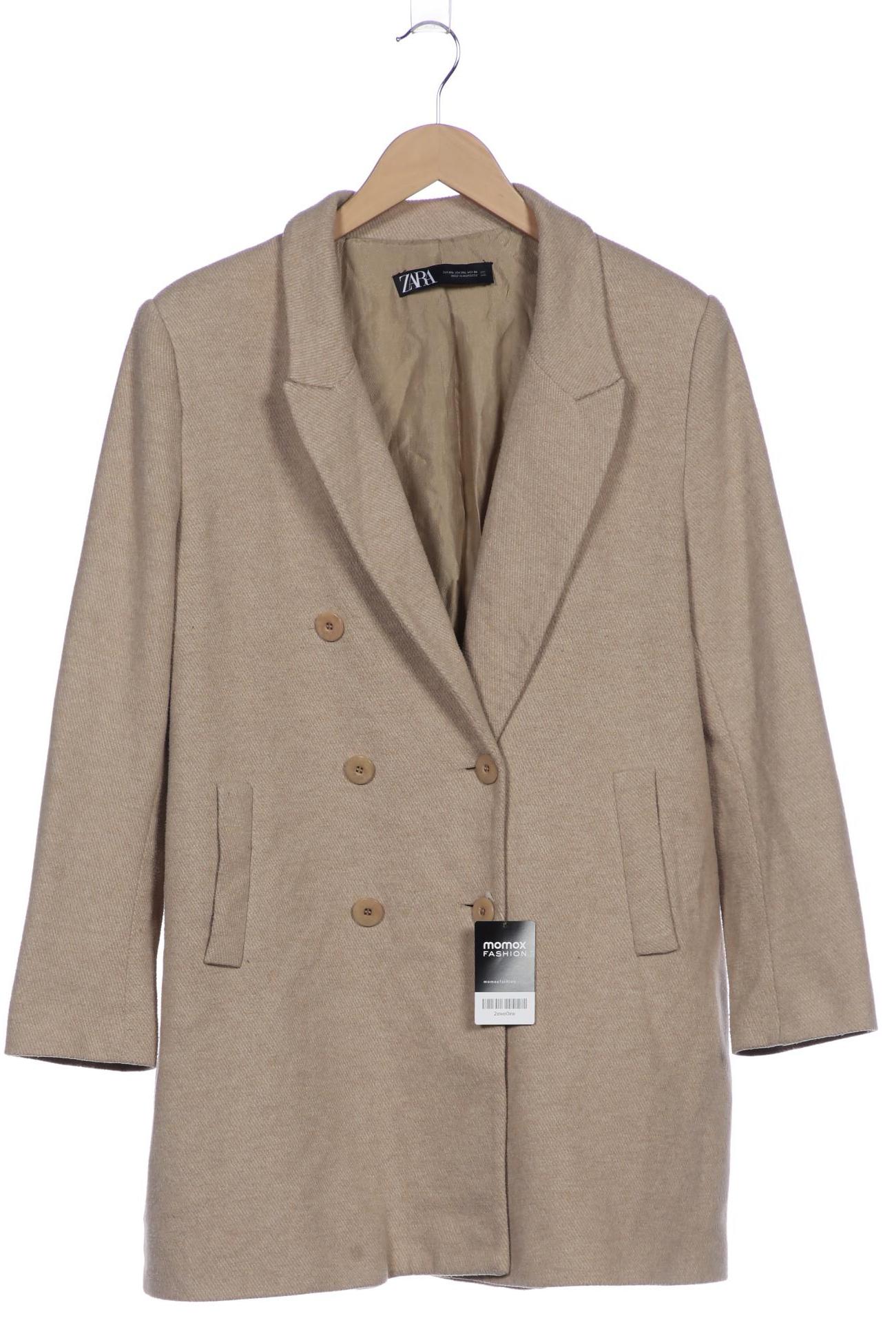

Zara Damen Mantel, beige, Gr. 46