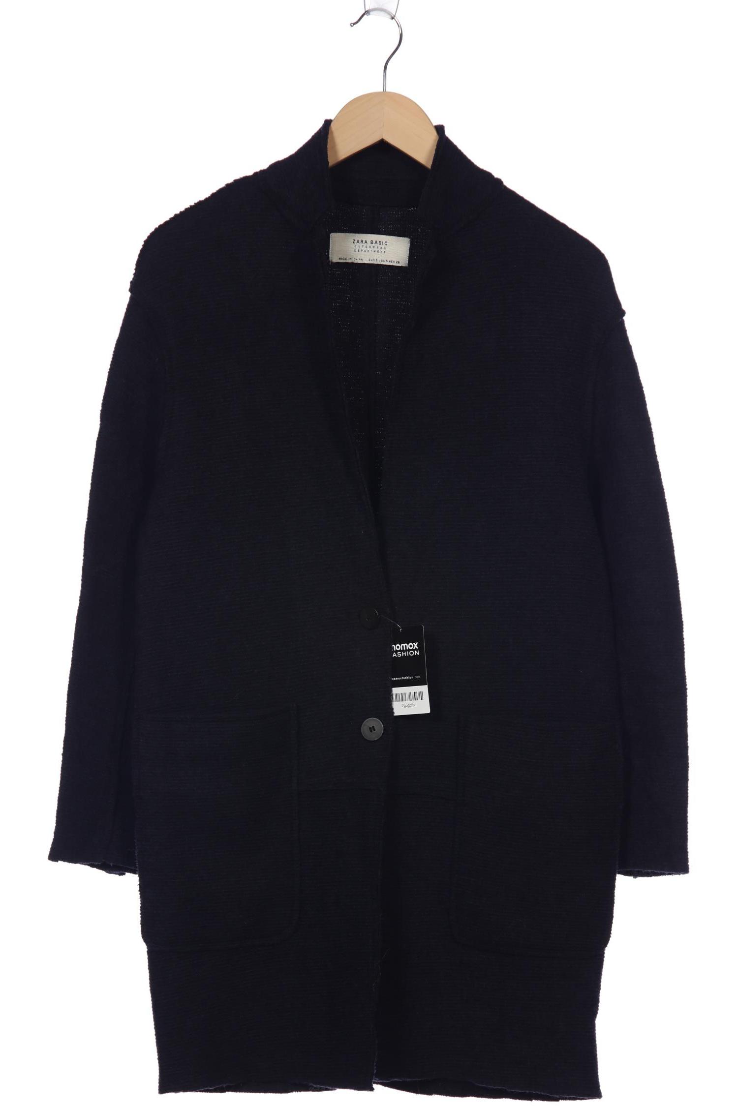 

Zara Damen Mantel, marineblau, Gr. 36