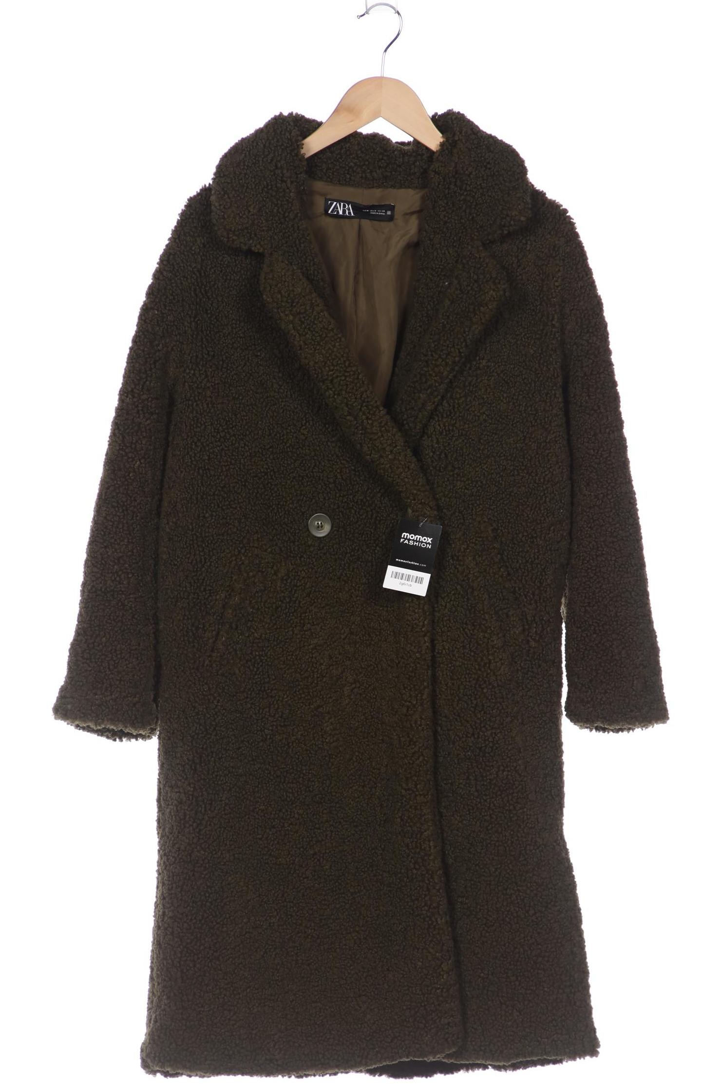 

ZARA Damen Mantel, grün