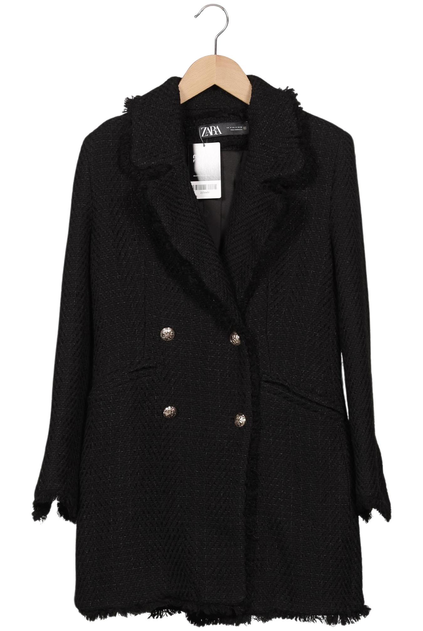 

Zara Damen Mantel, schwarz, Gr. 38