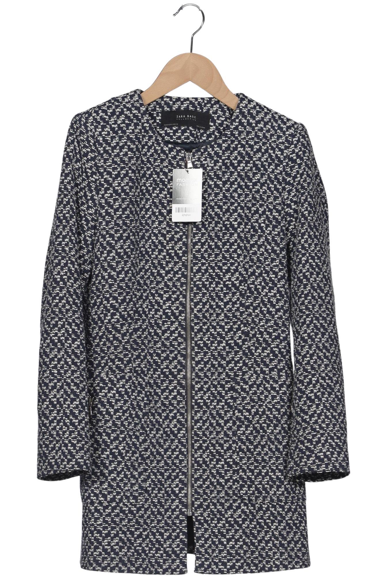 

Zara Damen Mantel, marineblau, Gr. 38