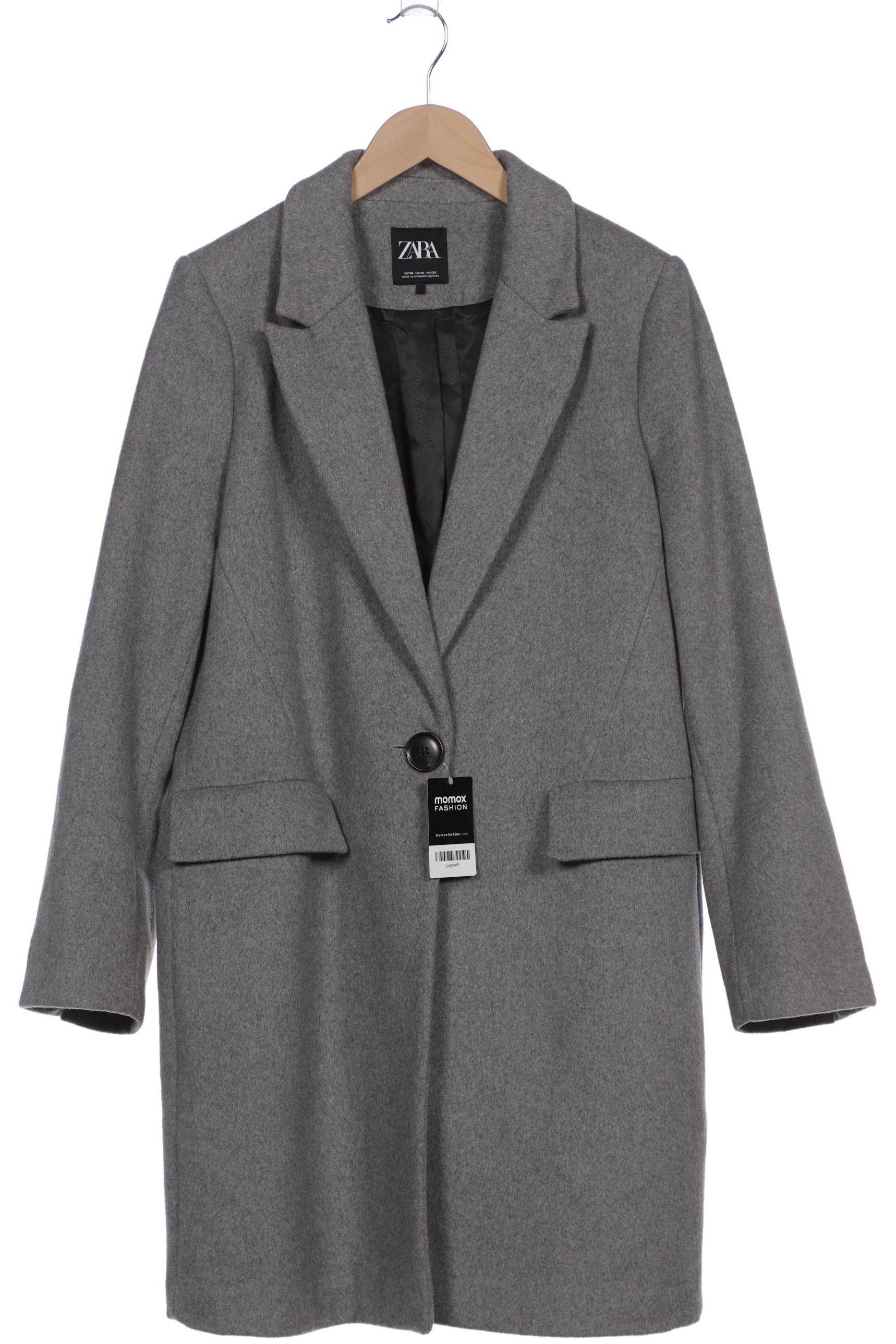 

Zara Damen Mantel, grau, Gr. 44