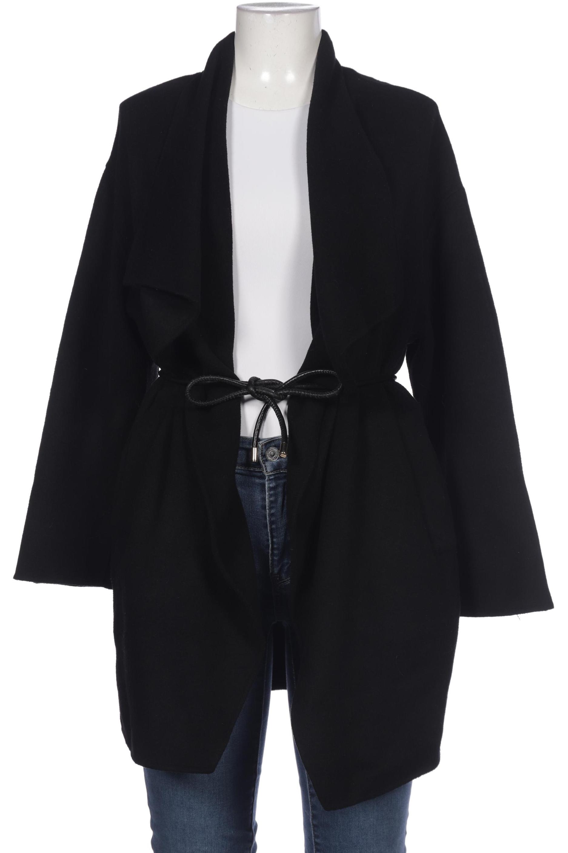 

ZARA Damen Mantel, schwarz