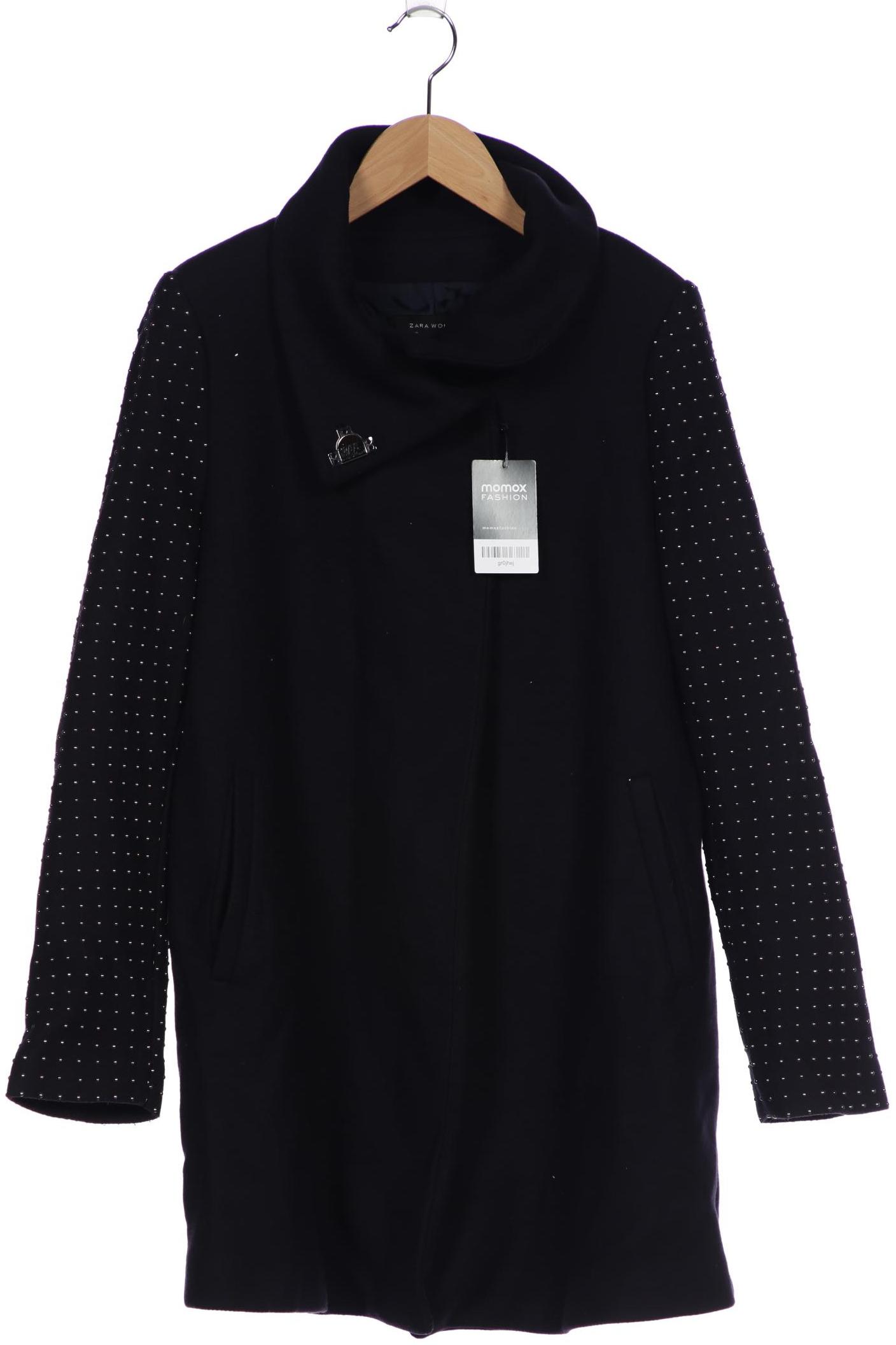 

ZARA Damen Mantel, marineblau