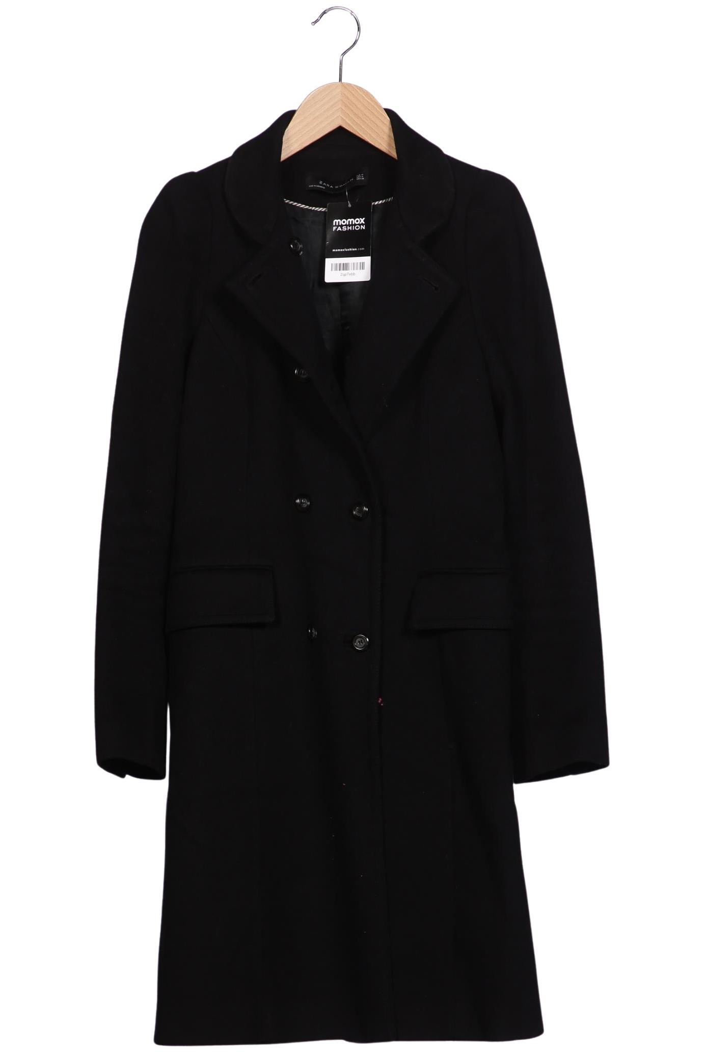 

Zara Damen Mantel, schwarz, Gr. 38
