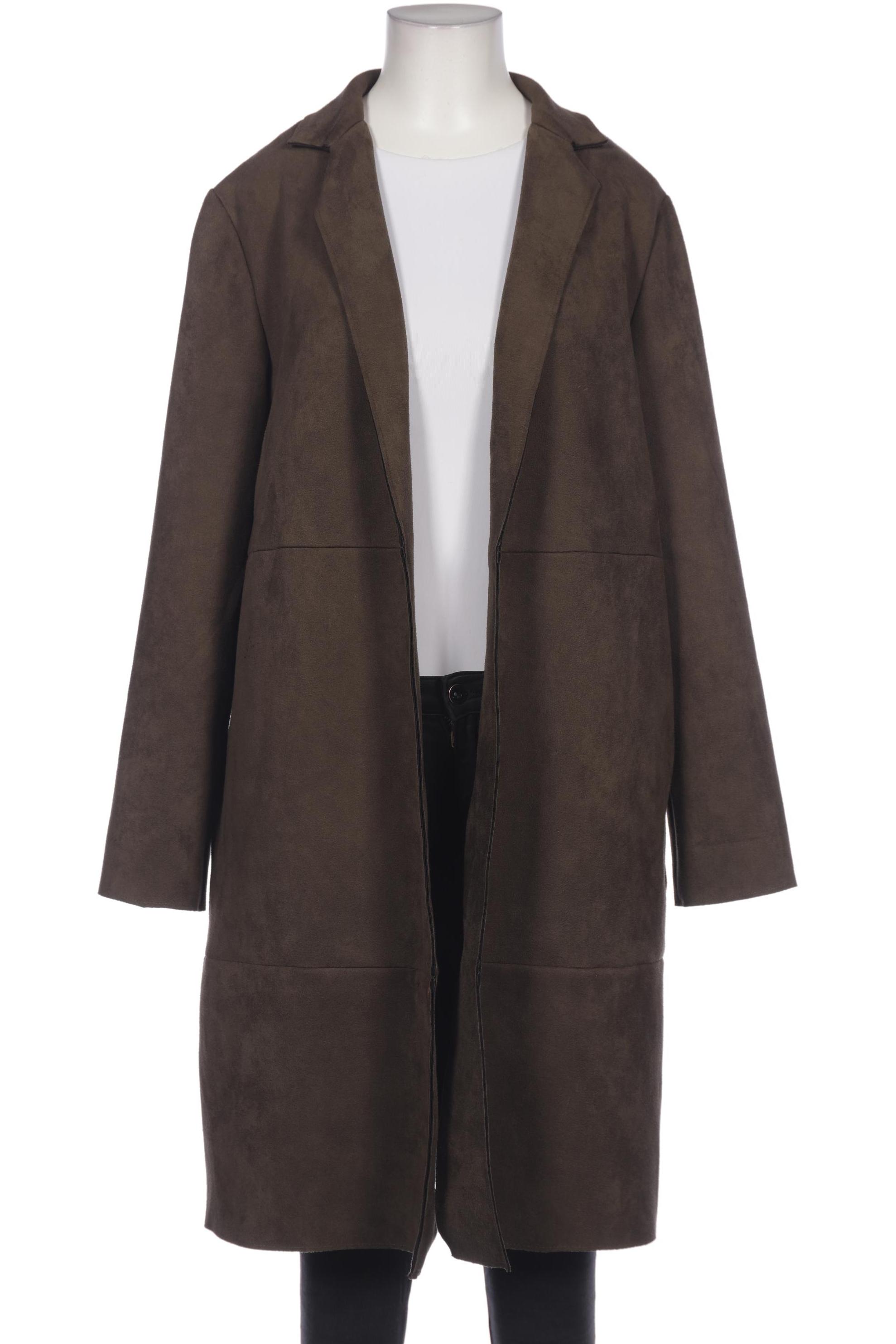 

ZARA Damen Mantel, grün