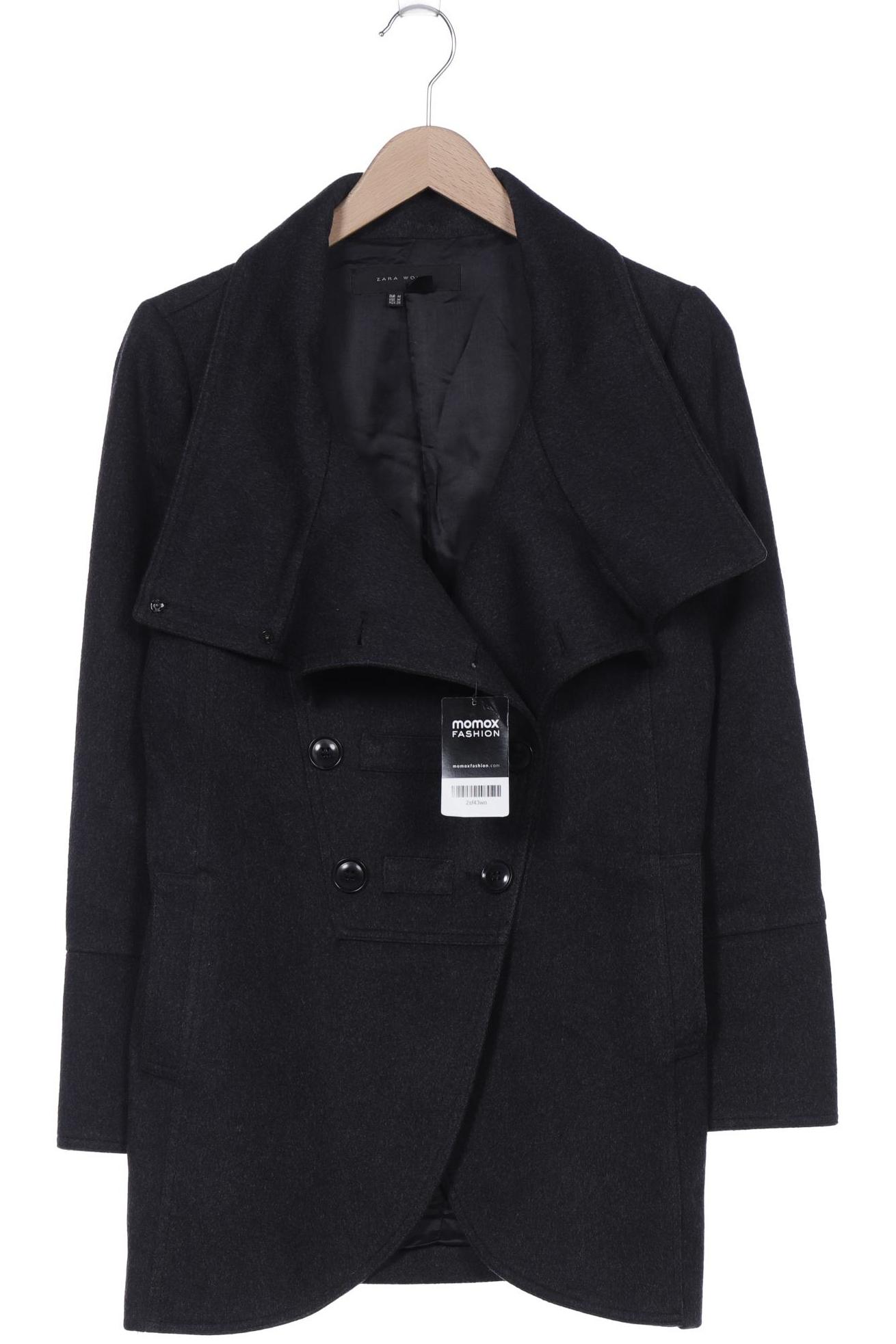 

Zara Damen Mantel, schwarz, Gr. 38