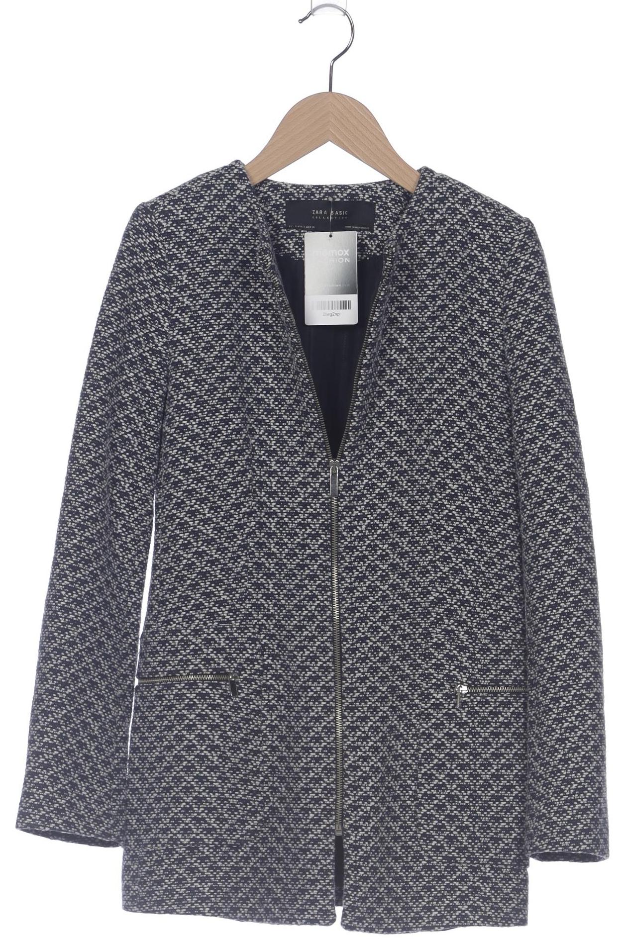 

Zara Damen Mantel, marineblau, Gr. 36