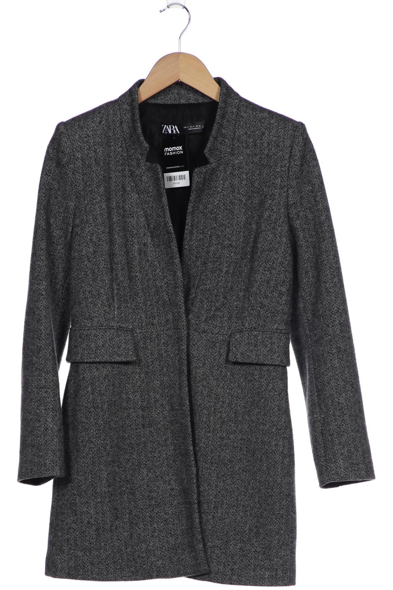 

ZARA Damen Mantel, grau