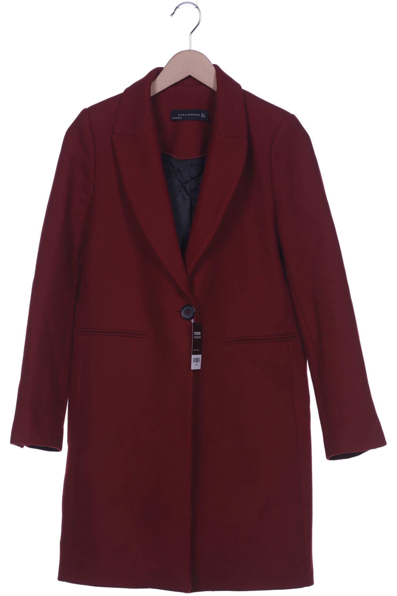 

Zara Damen Mantel, bordeaux, Gr. 38