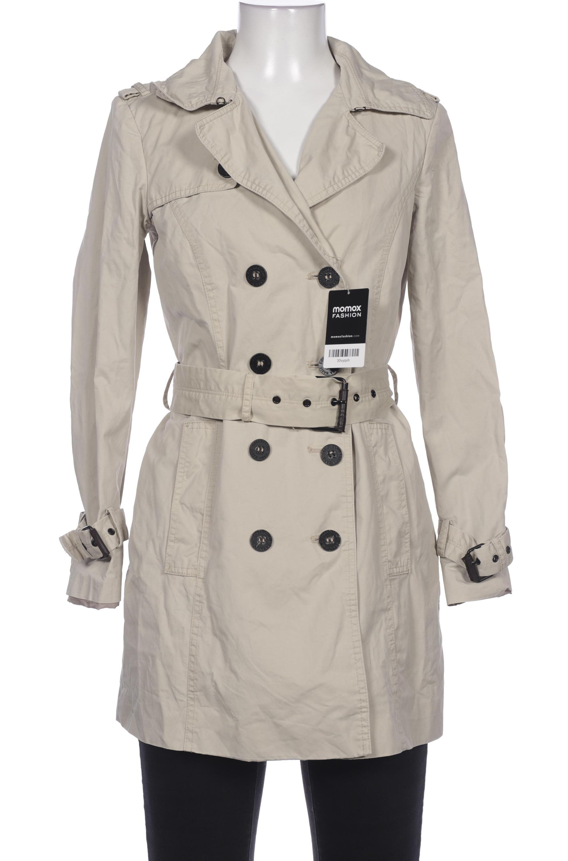

ZARA Damen Mantel, cremeweiß