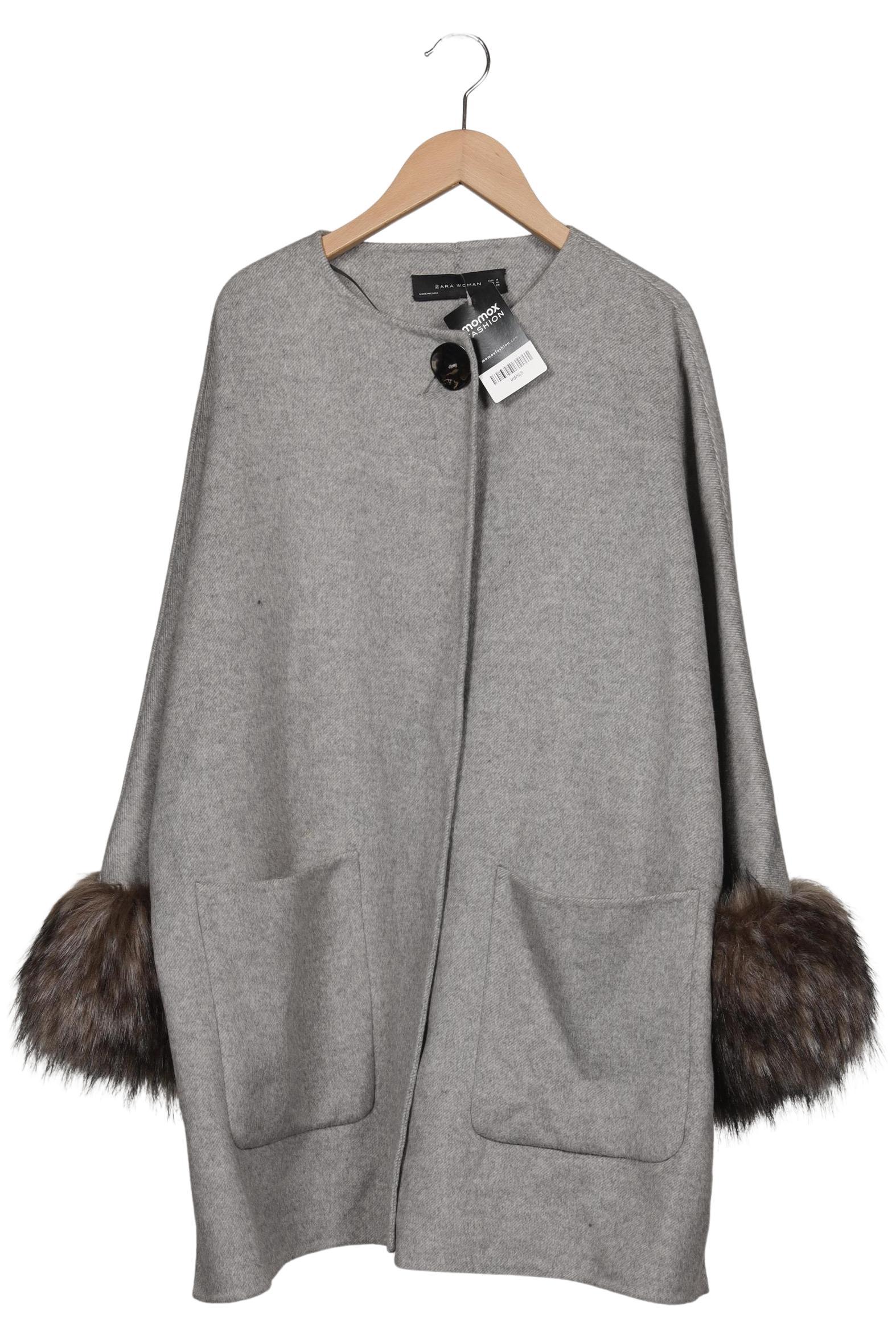 

Zara Damen Mantel, grau, Gr. 38