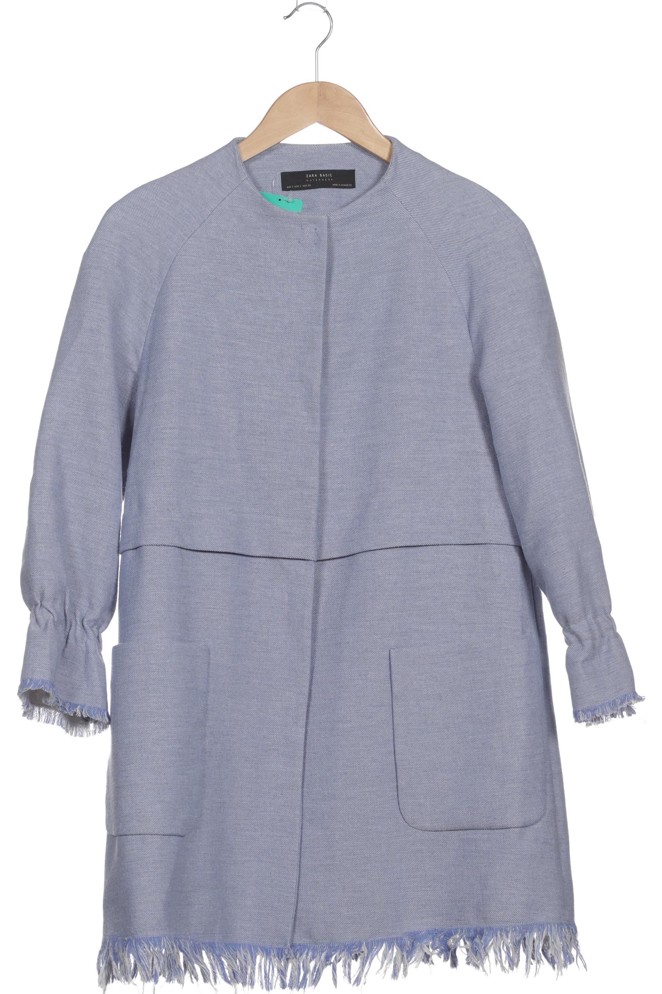 

Zara Damen Mantel, blau, Gr.