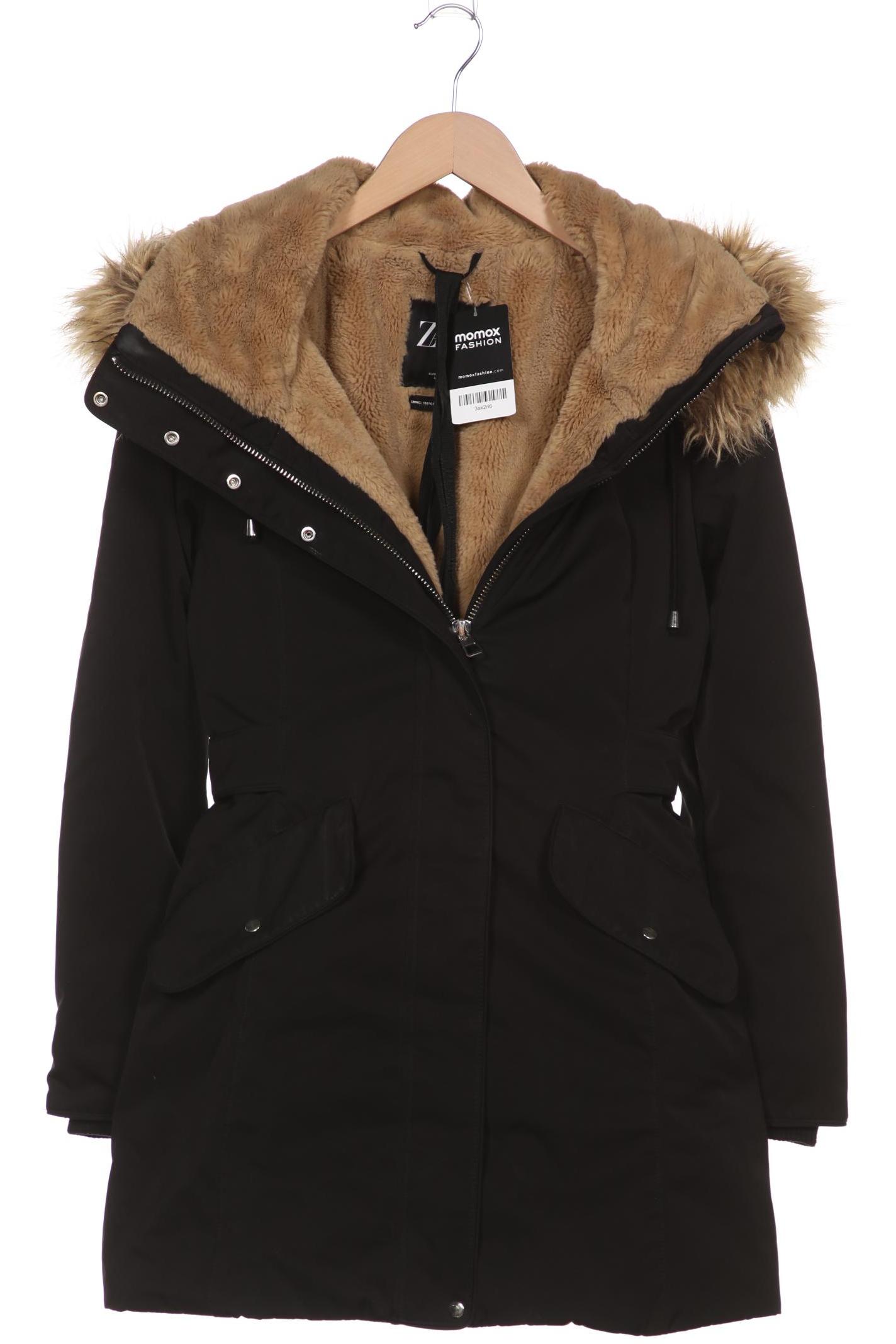 

Zara Damen Mantel, schwarz, Gr. 36