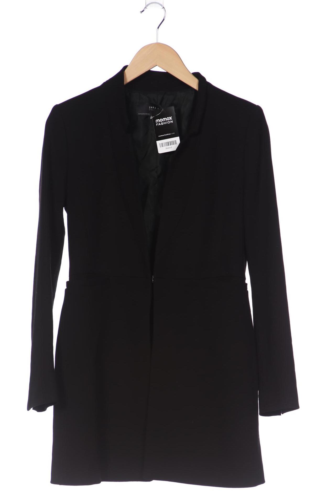 

ZARA Damen Mantel, schwarz