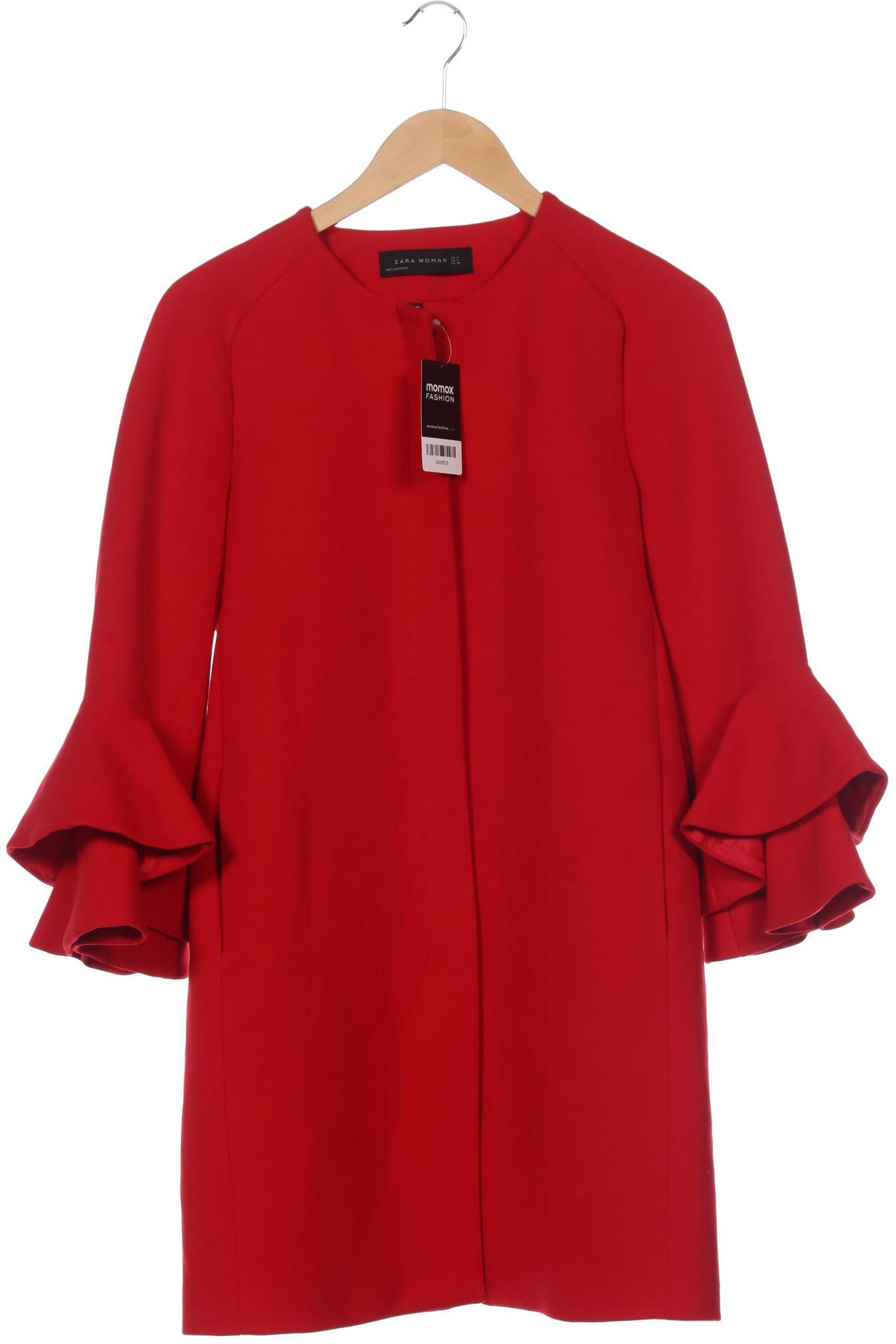 

Zara Damen Mantel, rot, Gr. 38