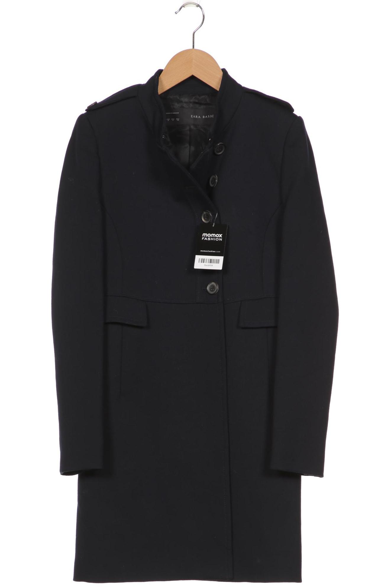 

Zara Damen Mantel, marineblau, Gr. 38