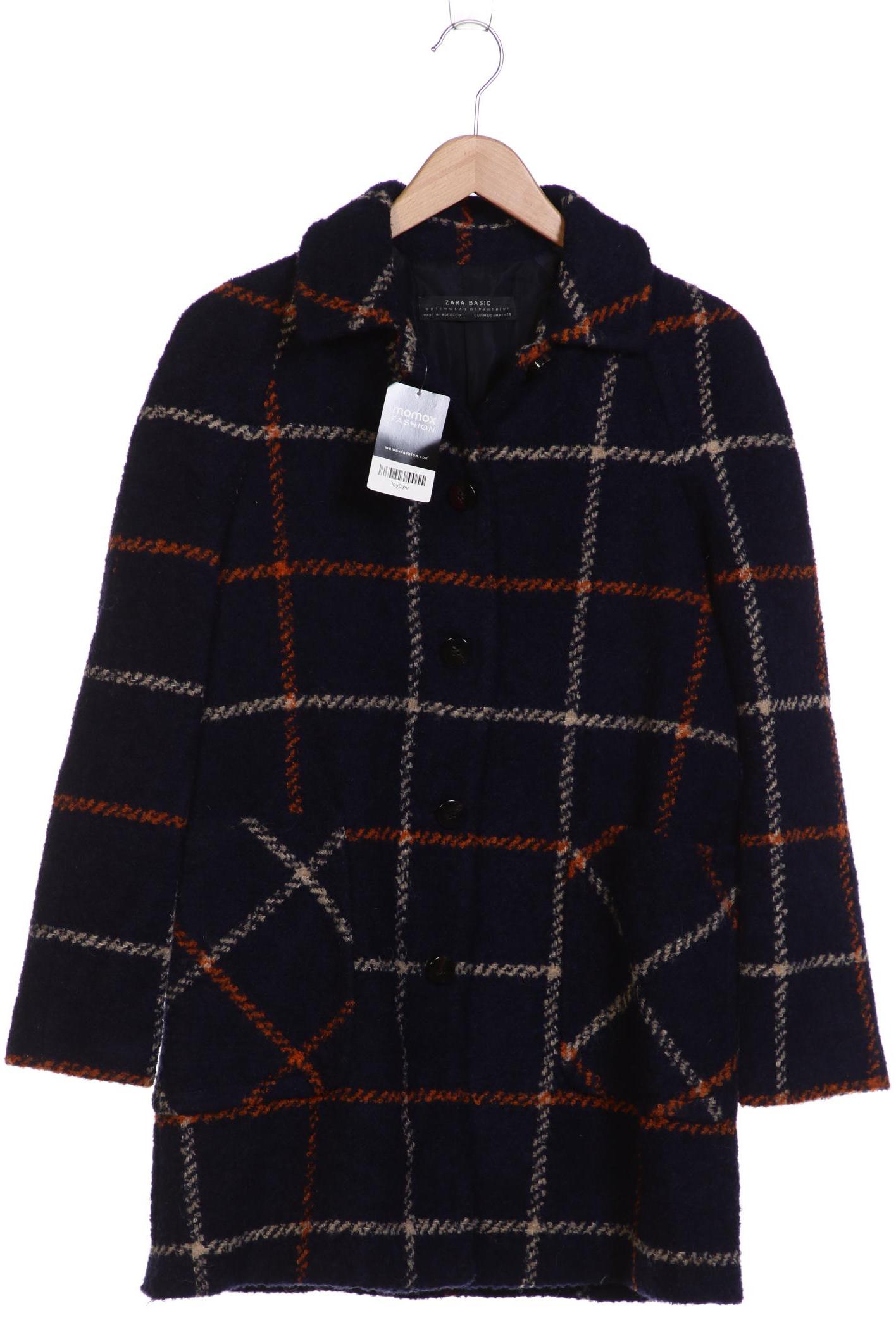 

Zara Damen Mantel, marineblau, Gr. 38