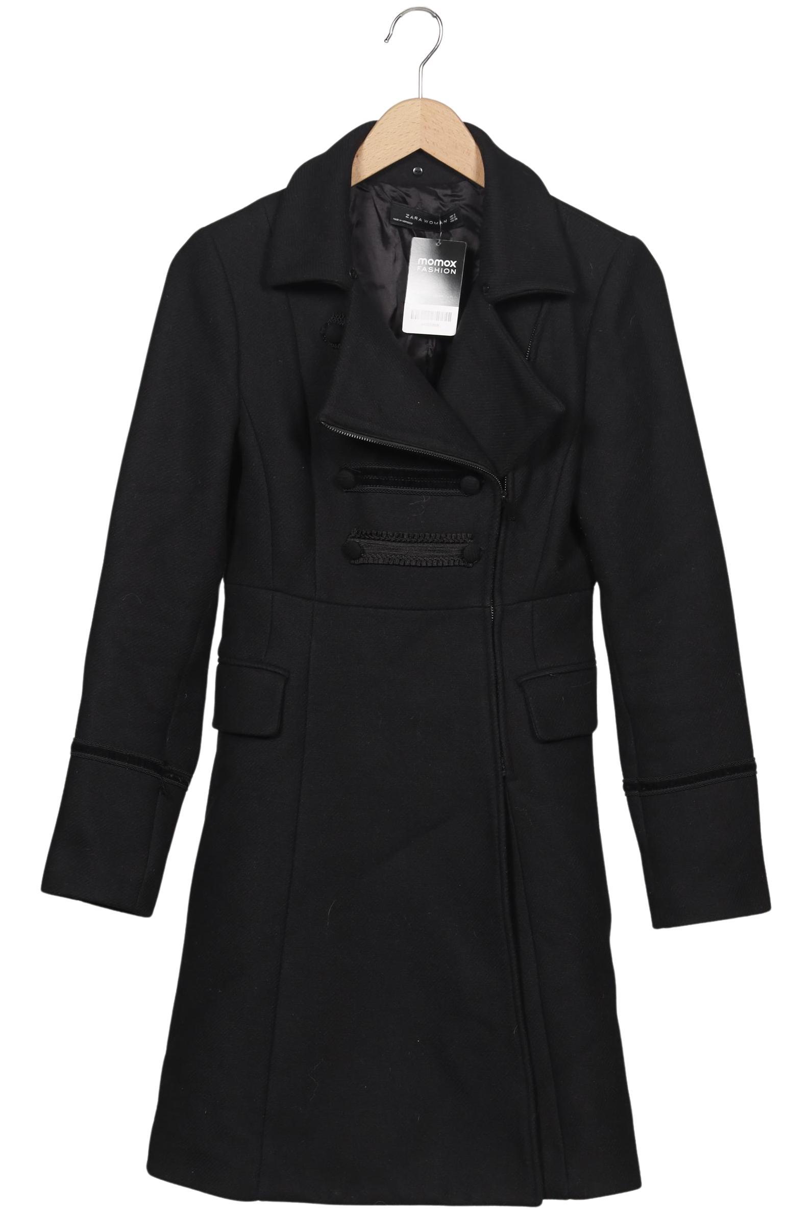 

Zara Damen Mantel, schwarz, Gr. 36