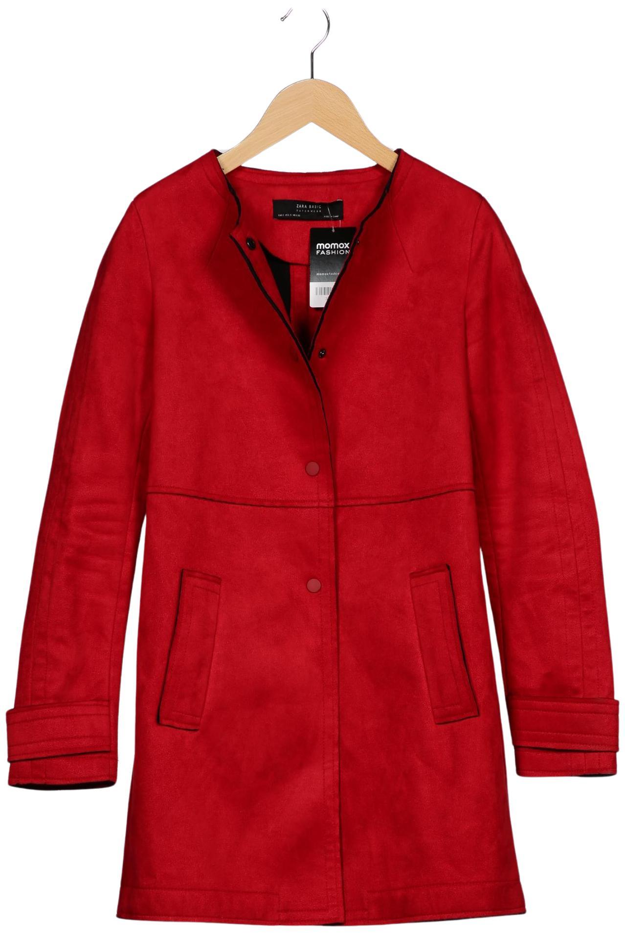 

Zara Damen Mantel, rot, Gr. 36