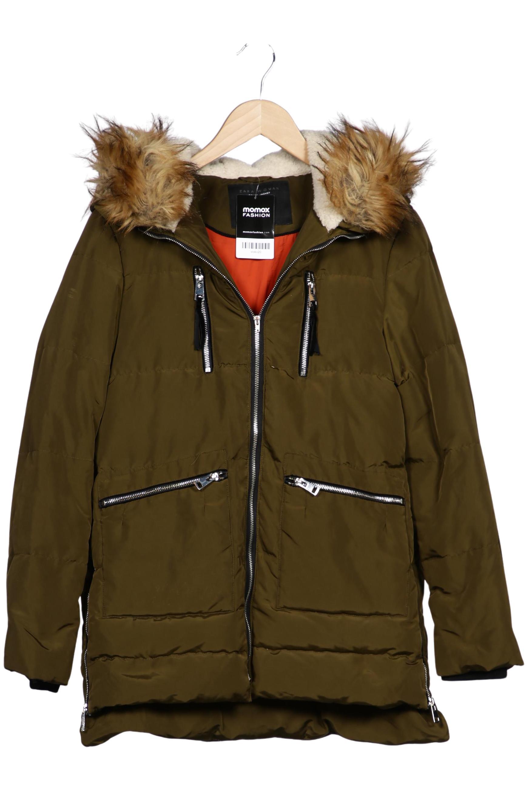 

Zara Damen Mantel, grün, Gr. 38