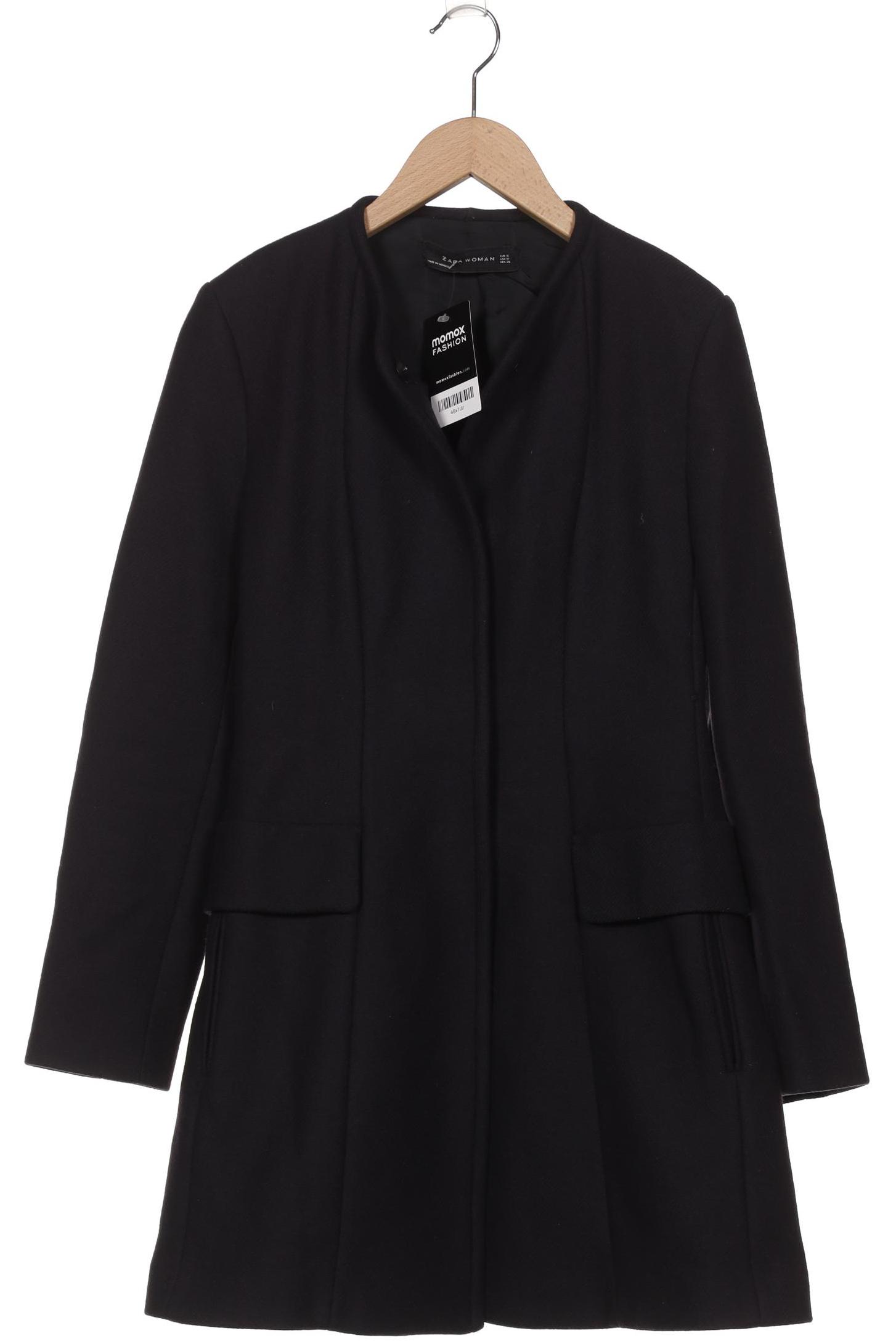 

Zara Damen Mantel, marineblau, Gr. 36