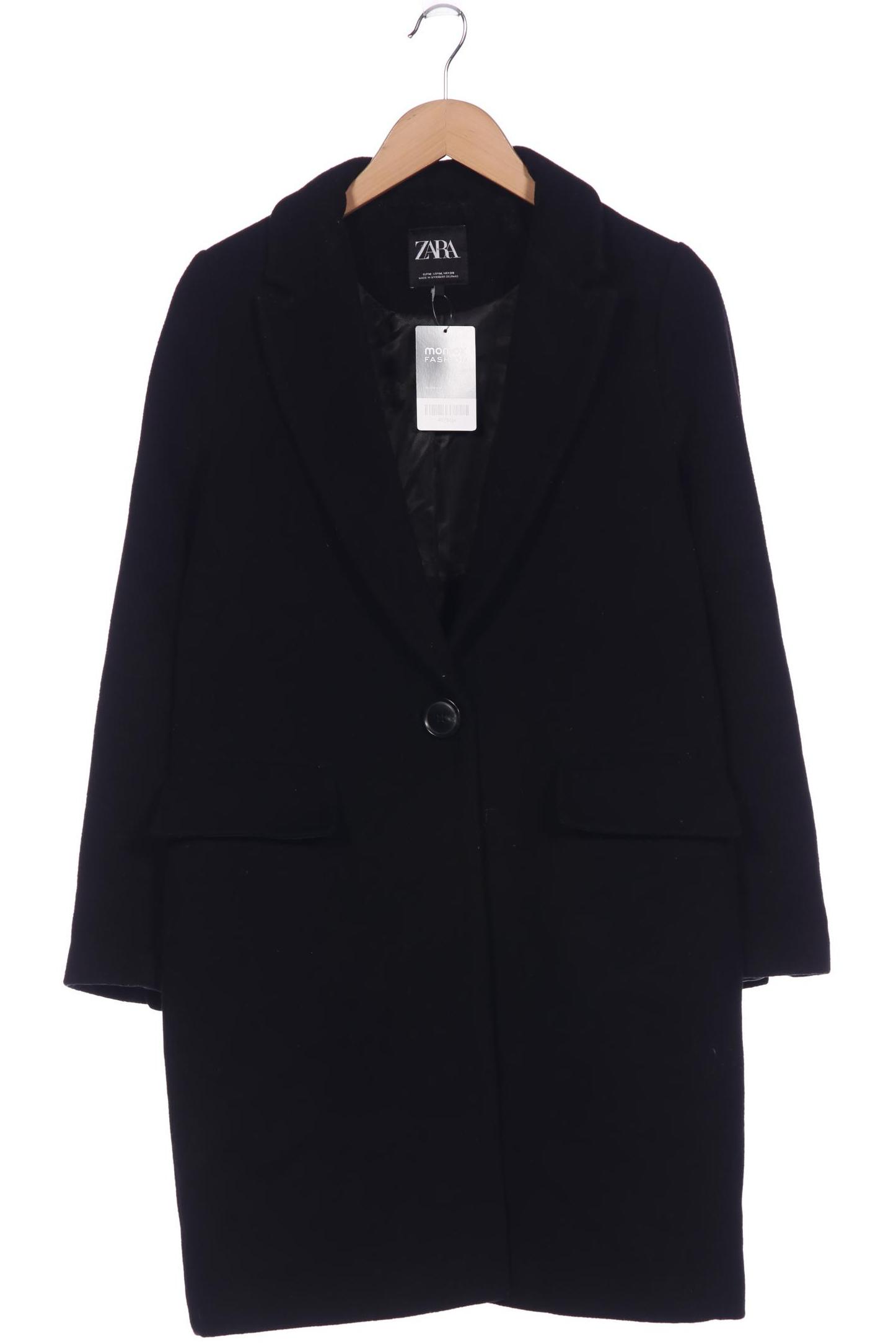 

Zara Damen Mantel, schwarz, Gr. 38
