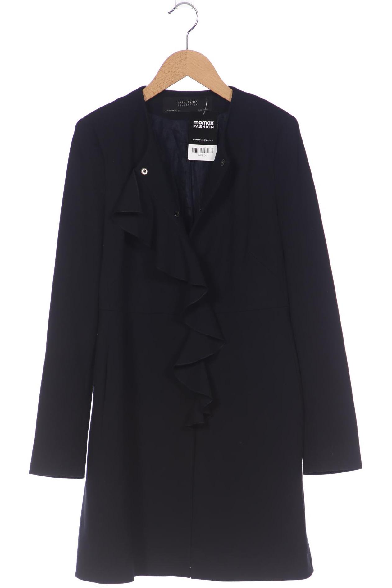 

Zara Damen Mantel, marineblau, Gr. 38