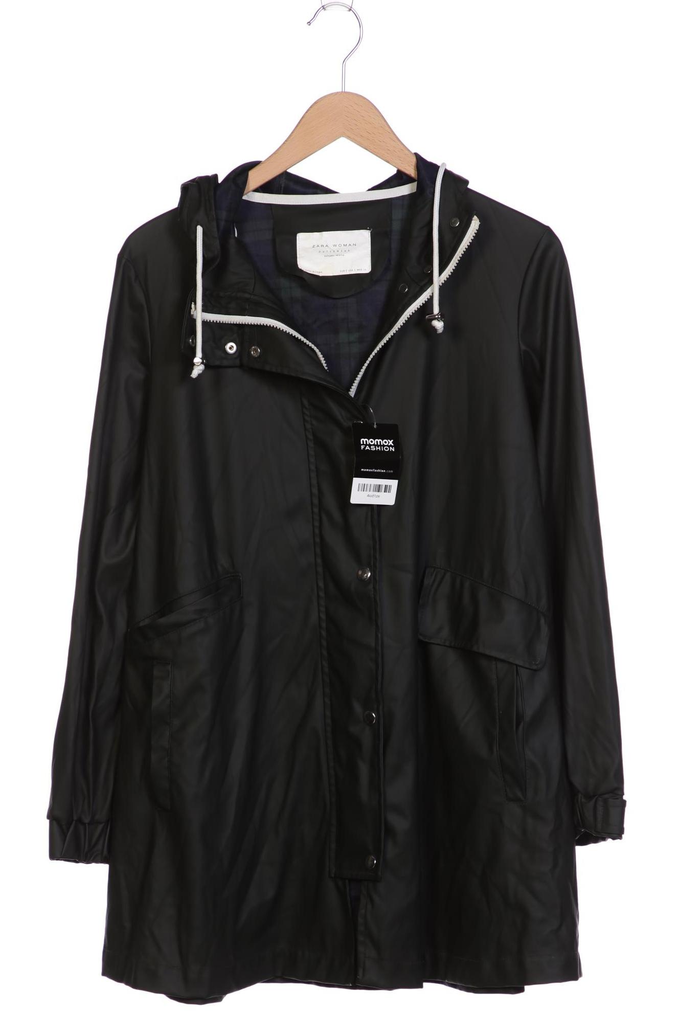 

ZARA Damen Mantel, schwarz